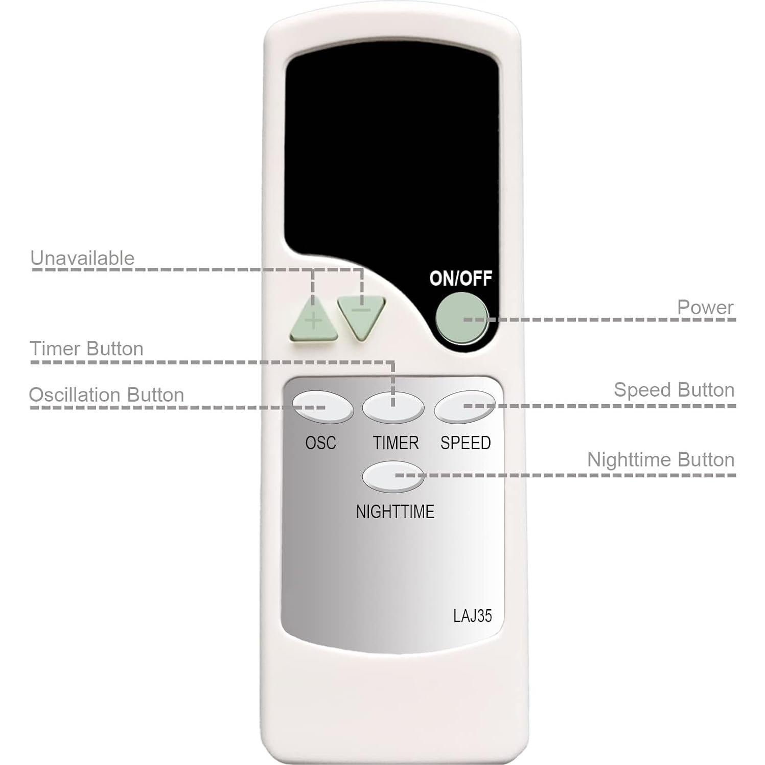 Control Remoto Lasko 2033685 2033686 T48335 T48337
