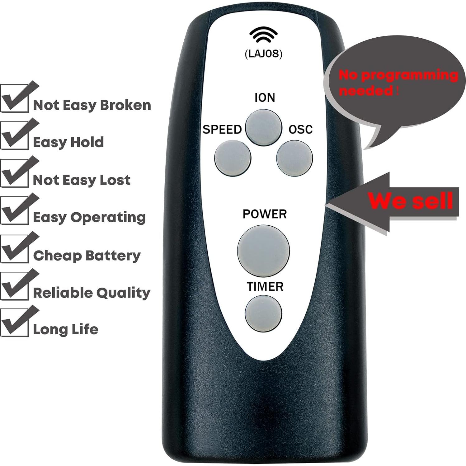 Control Remoto Reemplazo Lasko 4824 2551 2554 2559 Torre