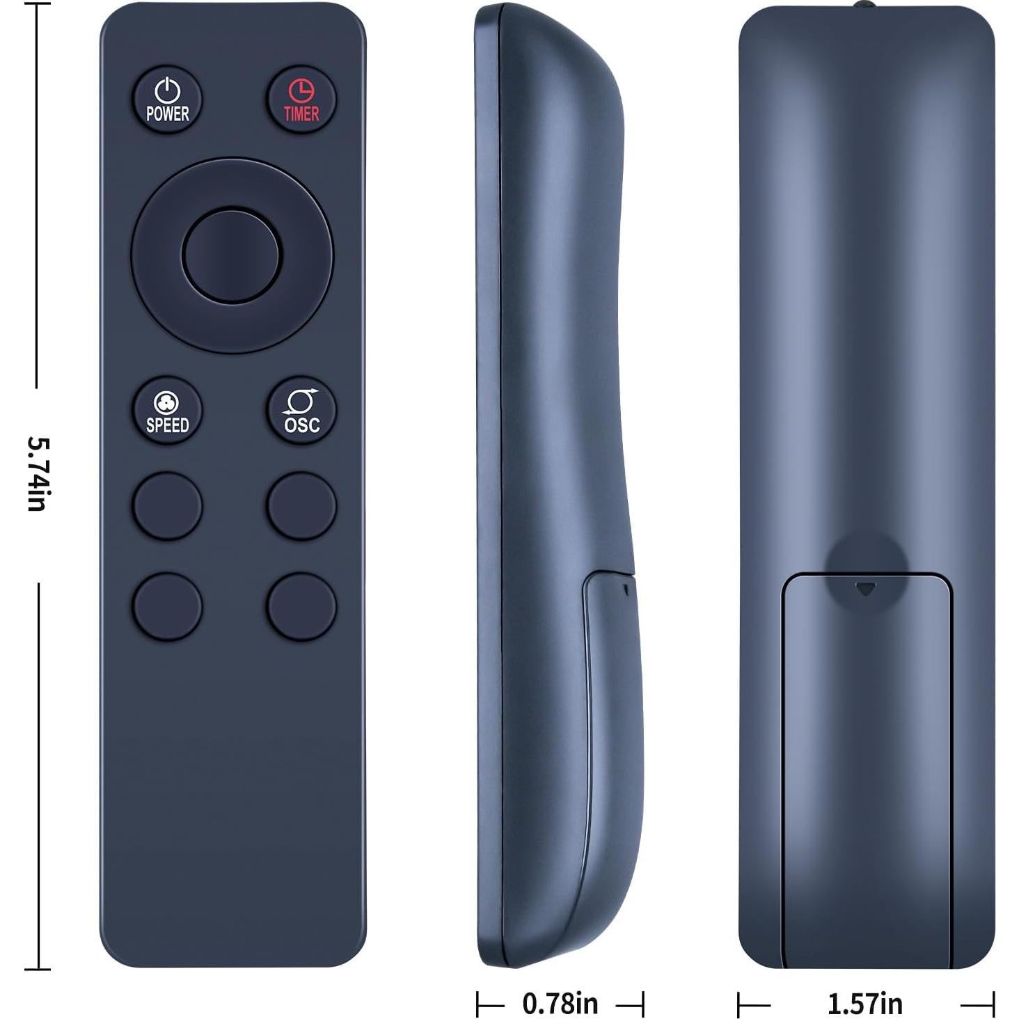 Control Remoto PZL para Ventilador de Torre Oscilante Lasko