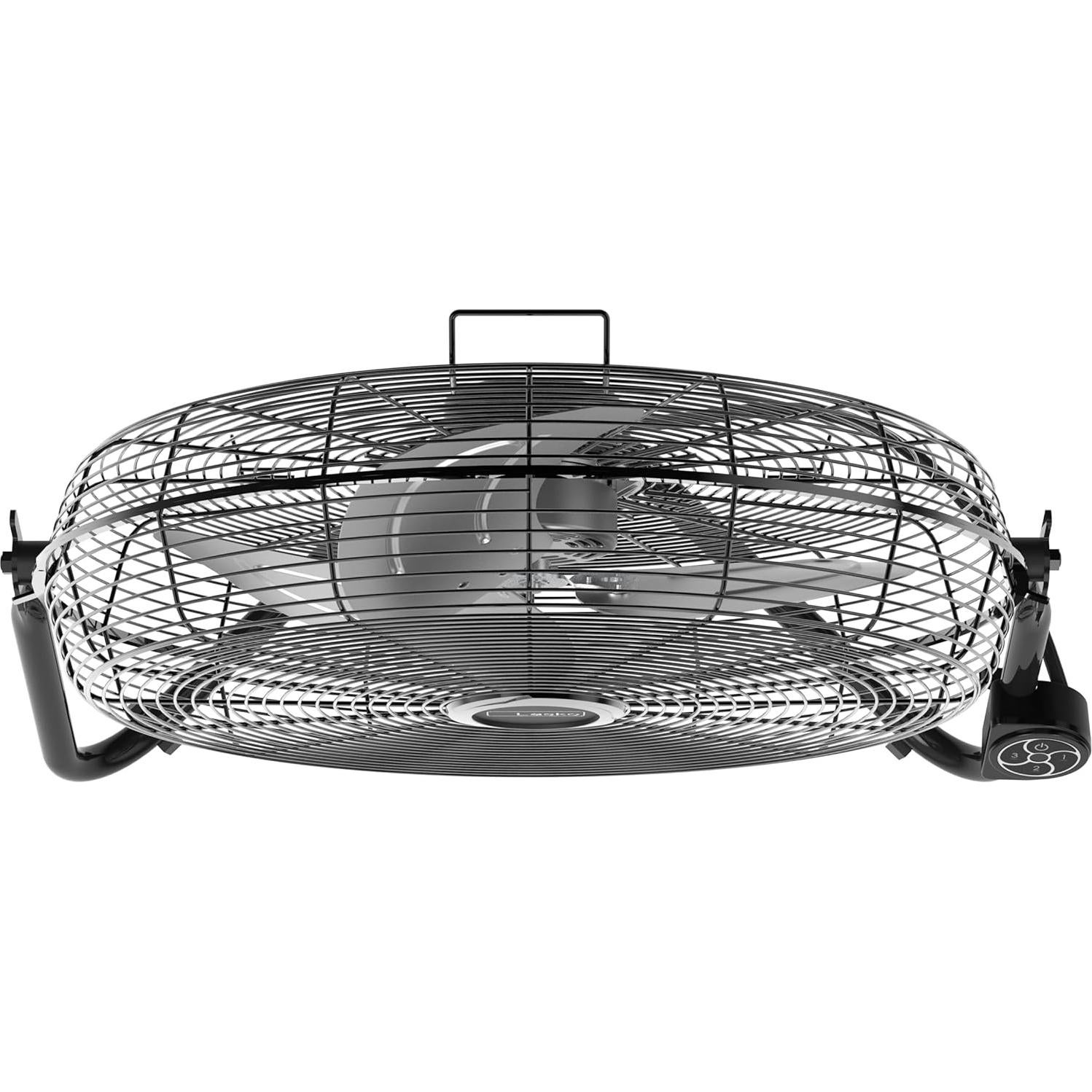 Ventilador de Pared Lasko H20660 20" Negro 3 Velocidades con Control Remoto