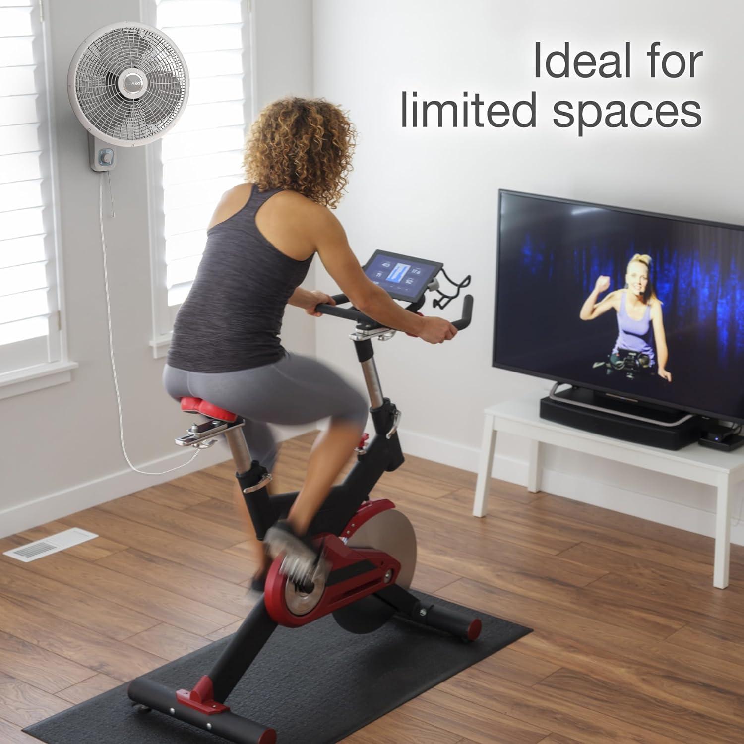 Ventilador de Pared Lasko M16900 16" Oscilante 3 Velocidades