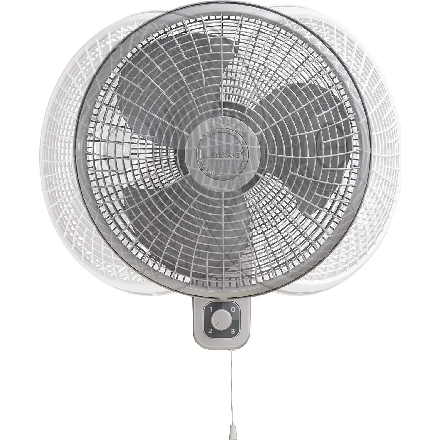Ventilador de Pared Lasko M16900 16" Oscilante 3 Velocidades
