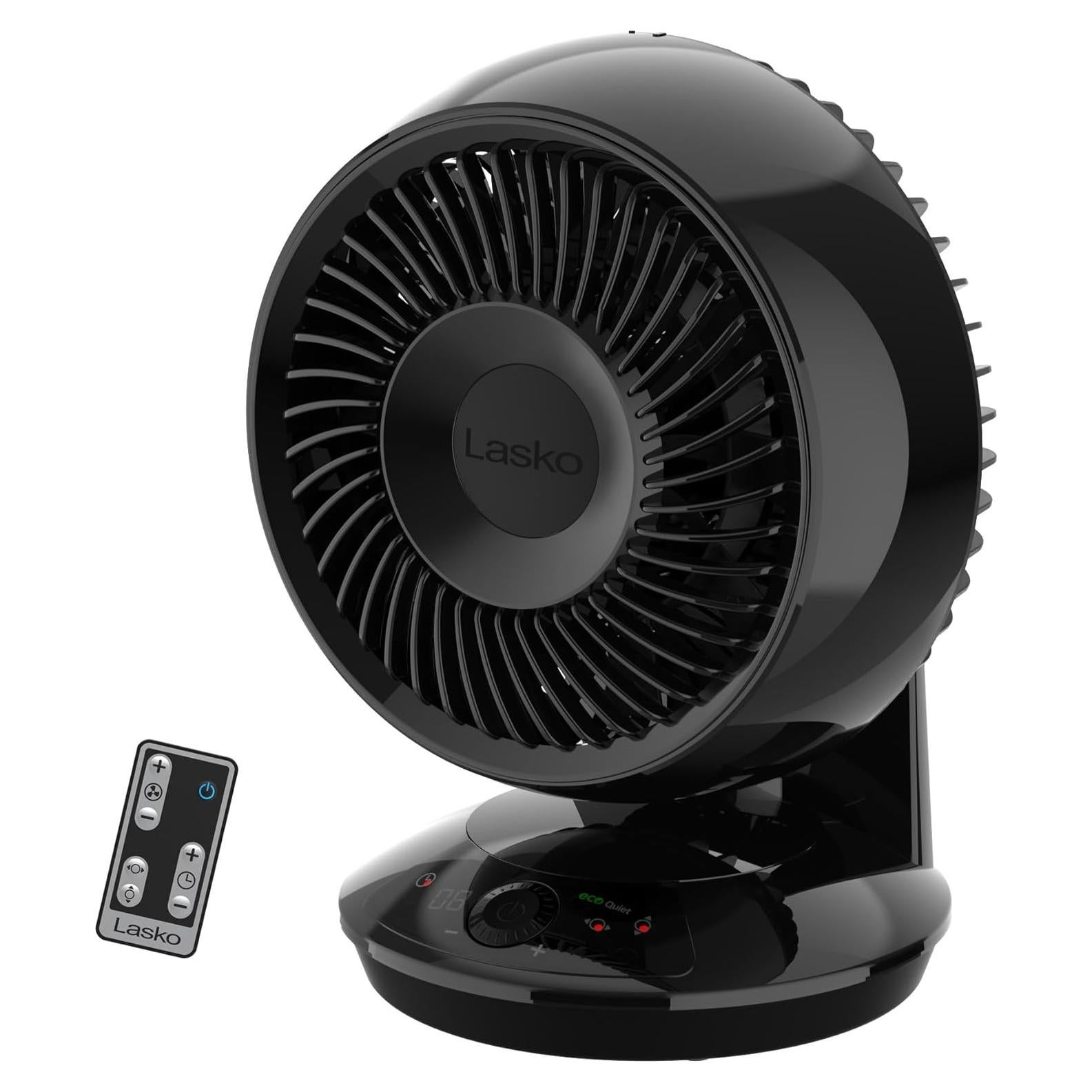Ventilador Lasko Whirlwind EcoQuiet 12 Velocidades Control Remoto