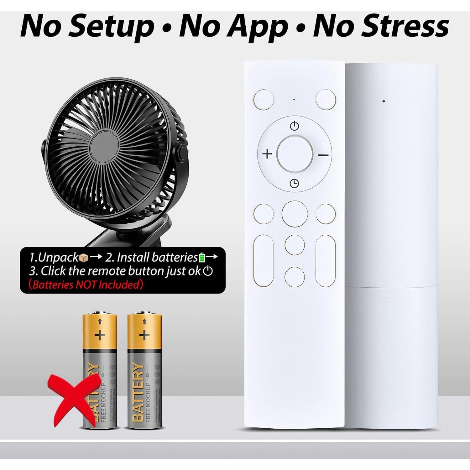 Control Remoto Reemplazo Vornado 6303DC Energy Smart