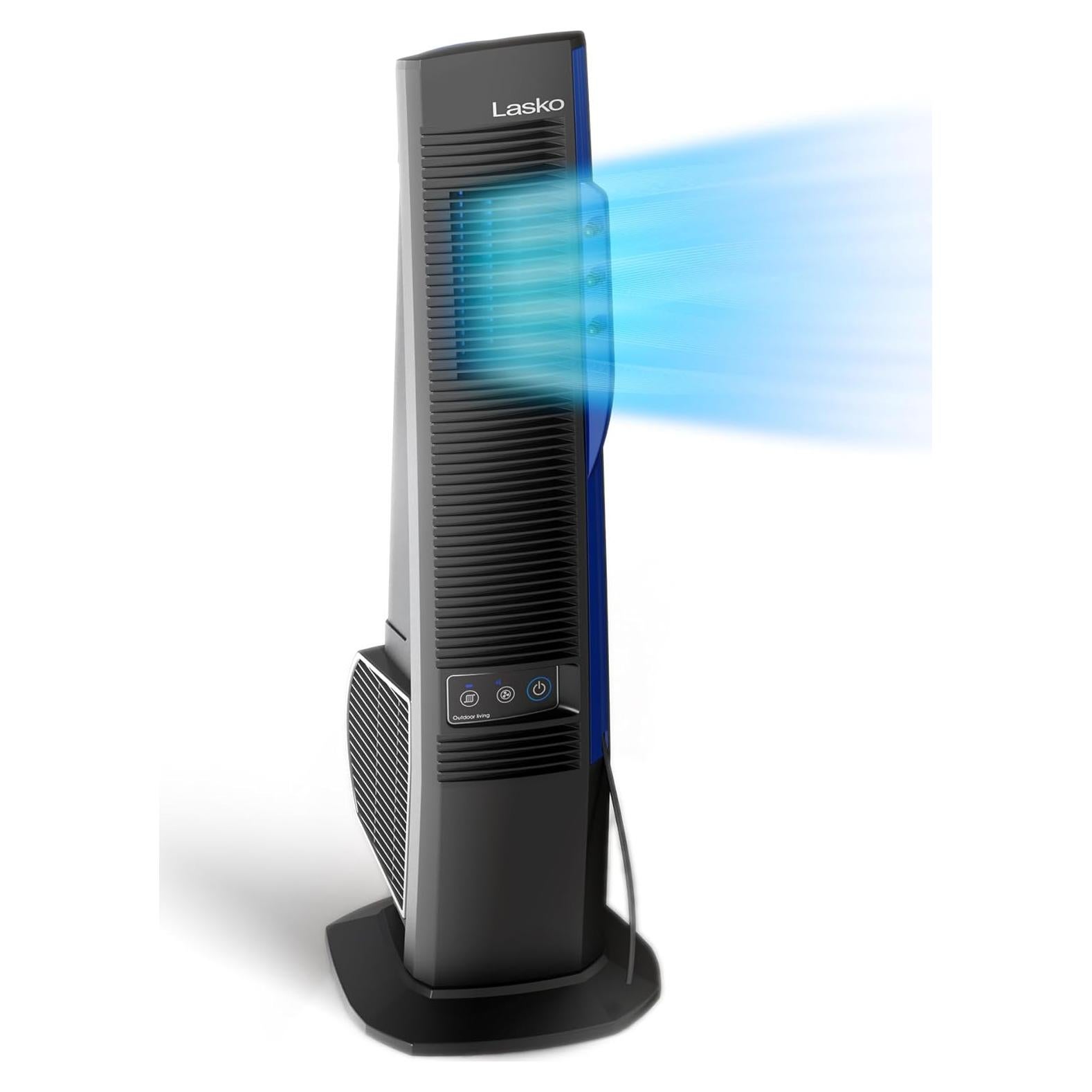 Ventilador de Torre Lasko Misto Exterior 4 Velocidades Oscilante