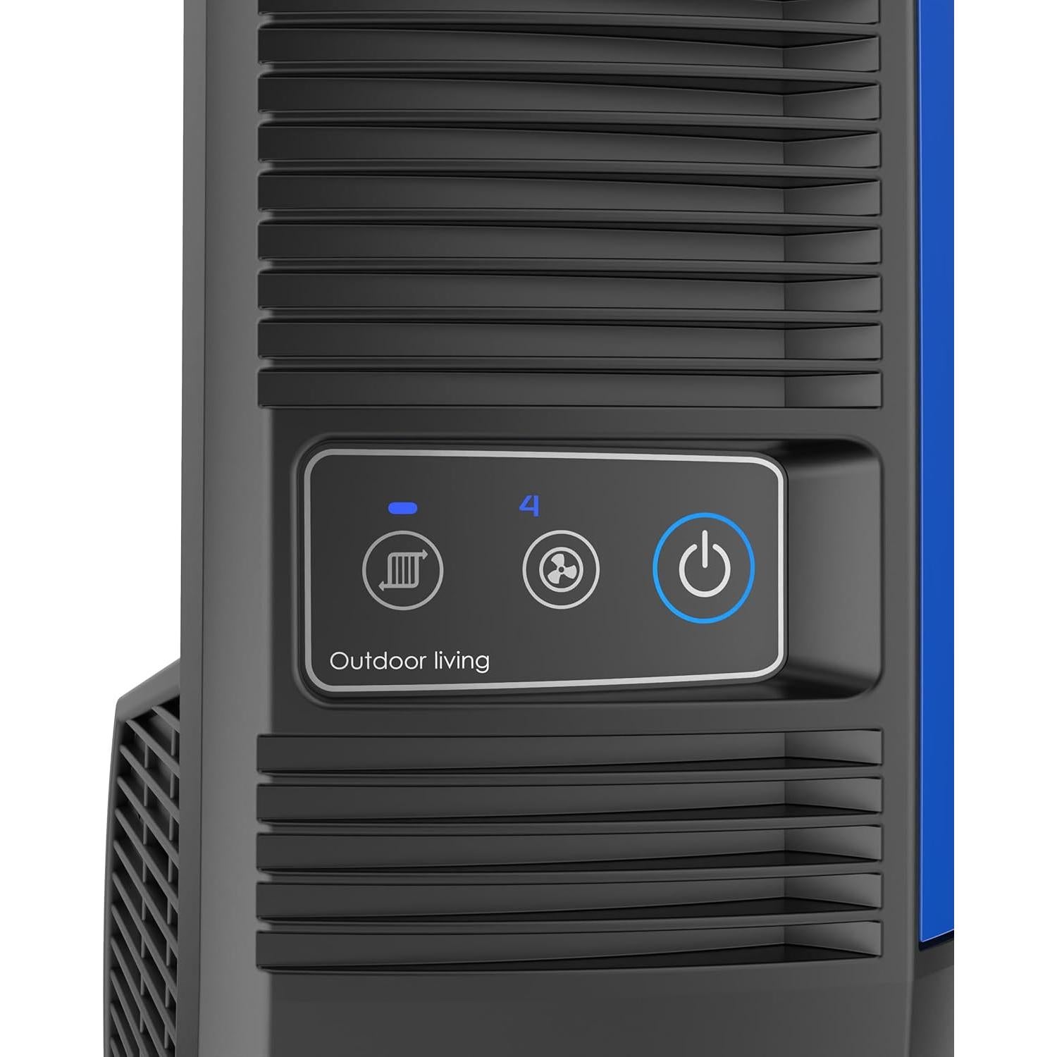 Ventilador de Torre Lasko Misto Exterior 4 Velocidades Oscilante