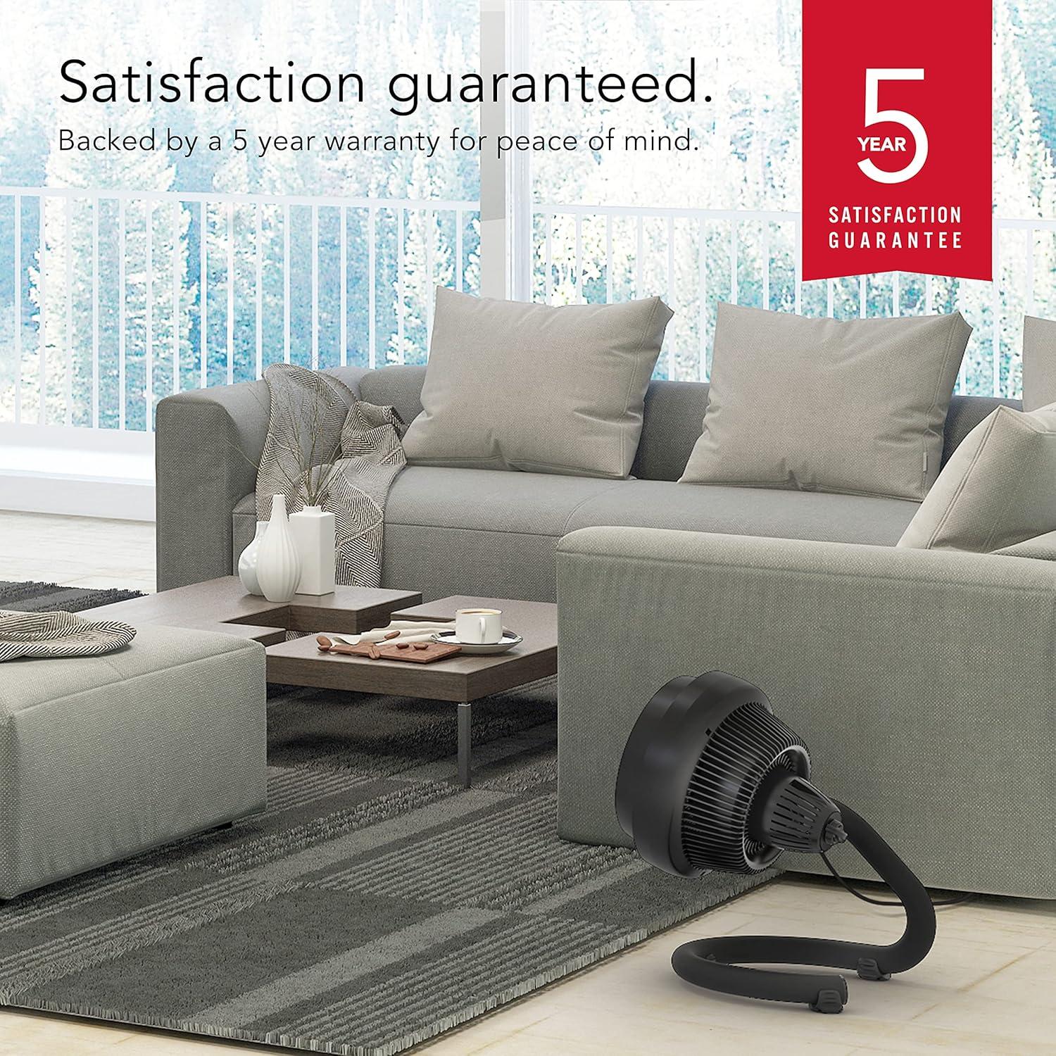 Ventilador Circulador de Aire Vornado 623 3 Velocidades Negro