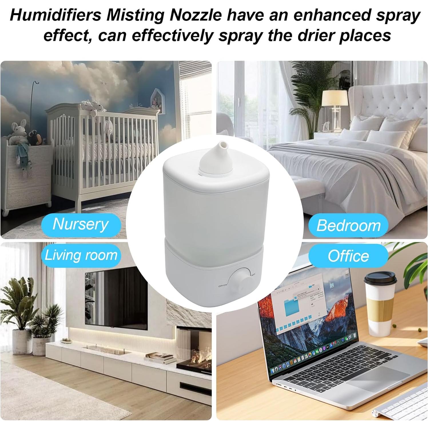 Boquilla de Spray para Humidificadores Levoit Classic 160 - Blanca