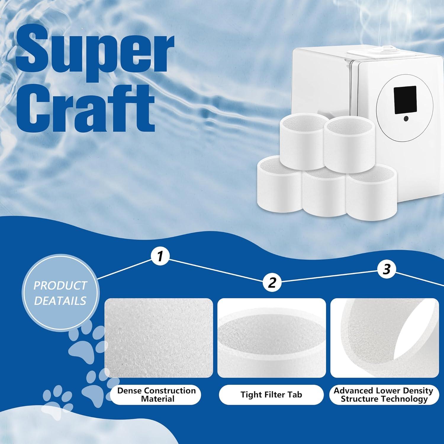 Filtros de Reemplazo Funmit para Humidificadores Levoit - 20 Paquetes