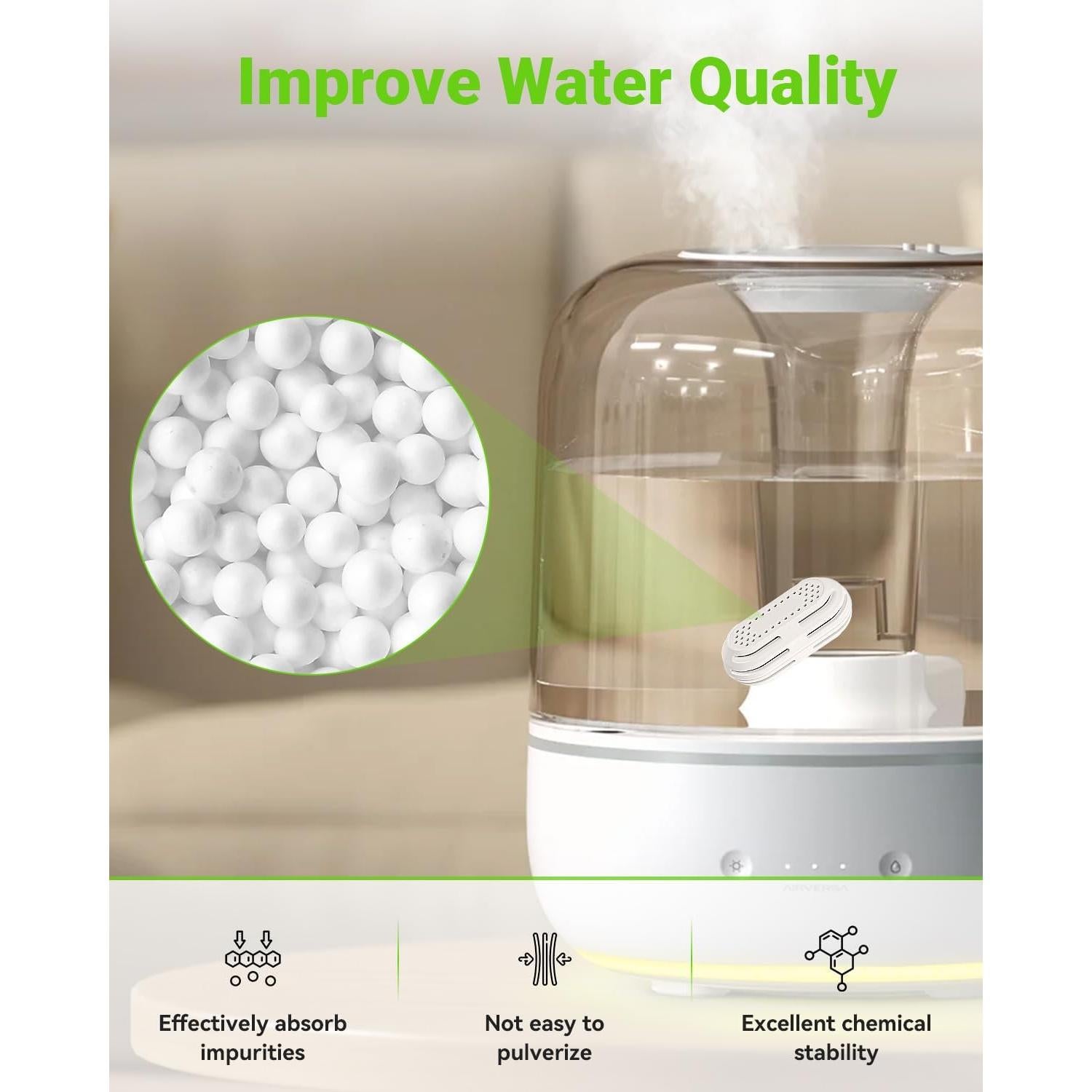 Cartuchos de Desmineralización Mbetter para Humidificadores LEVOIT - Paquete de 8