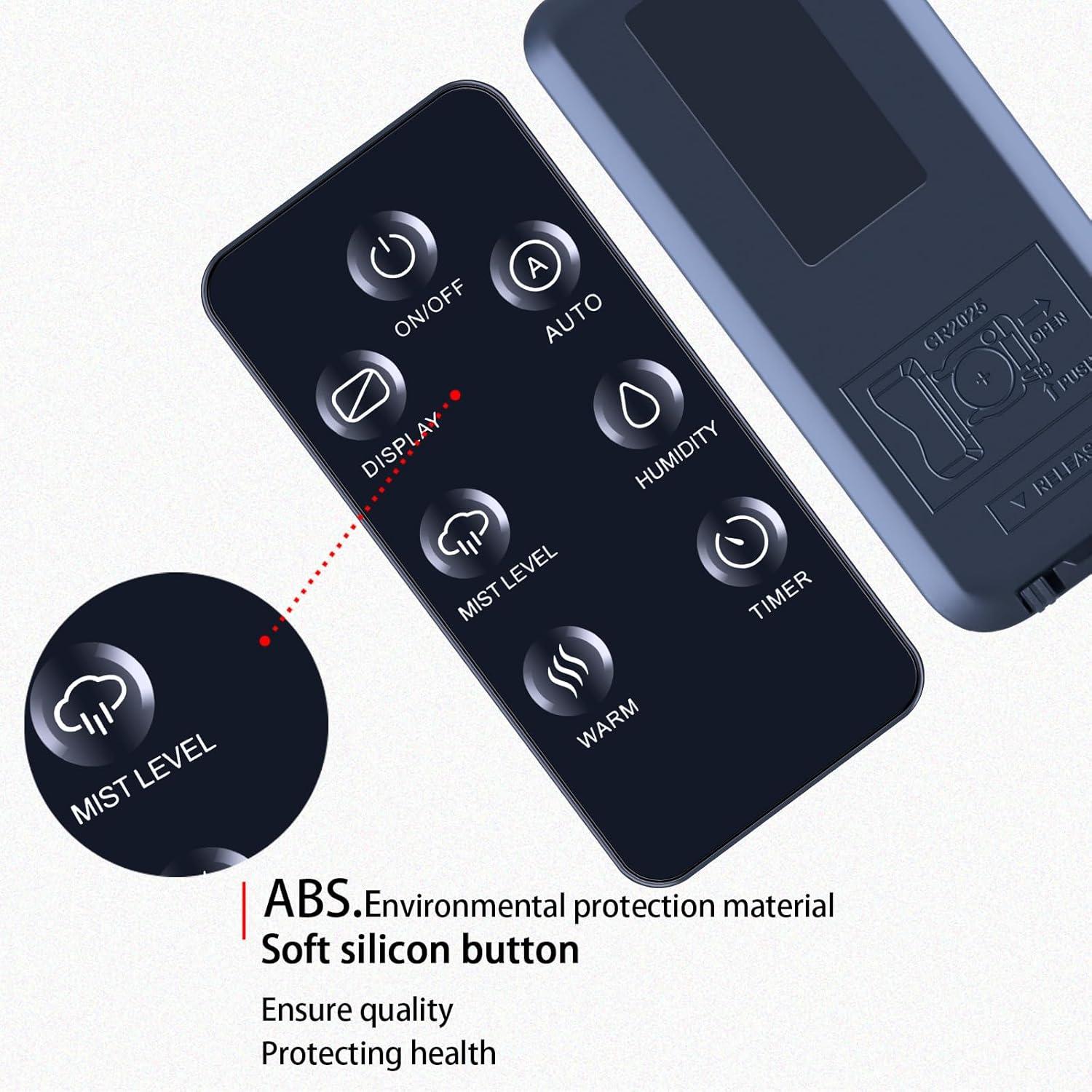 Control Remoto Reemplazo Humidificador Ultrasonico LEVOIT LV600HH