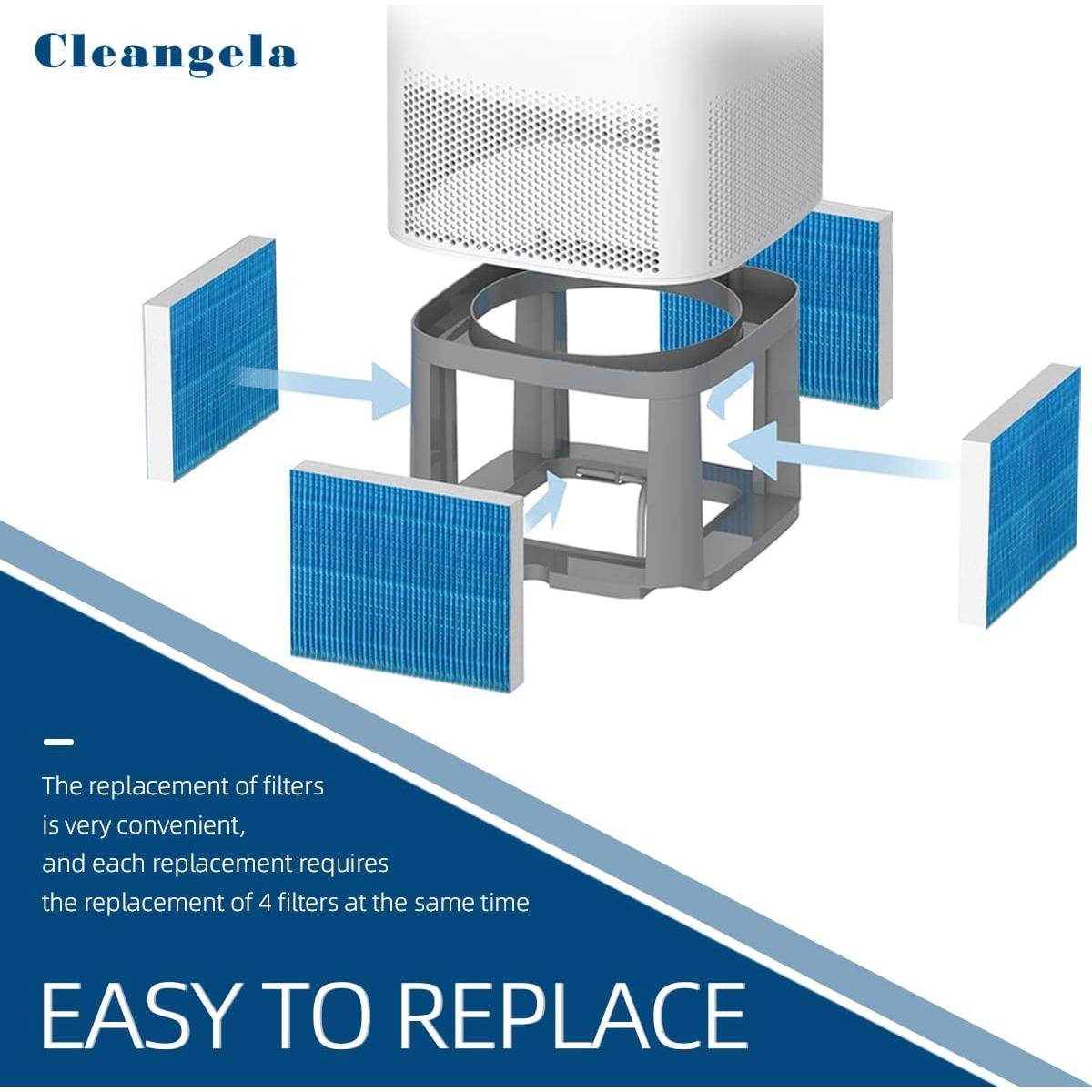 Paquete de 8 Filtros de Reemplazo para Humidificador LEVOIT 6000S