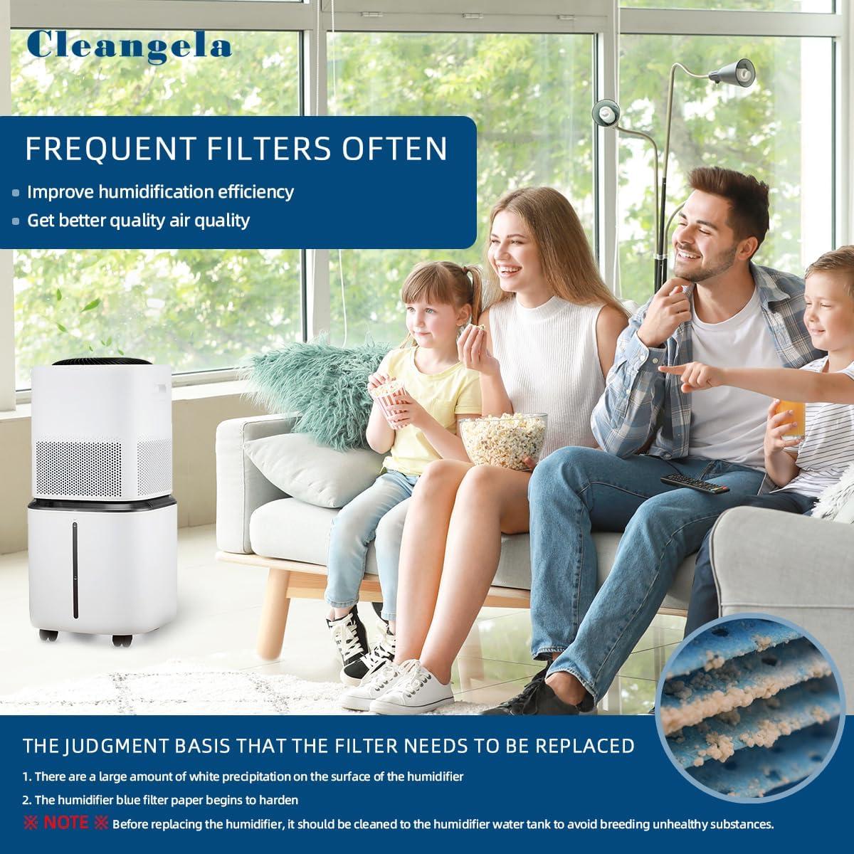 Paquete de 8 Filtros de Reemplazo para Humidificador LEVOIT 6000S