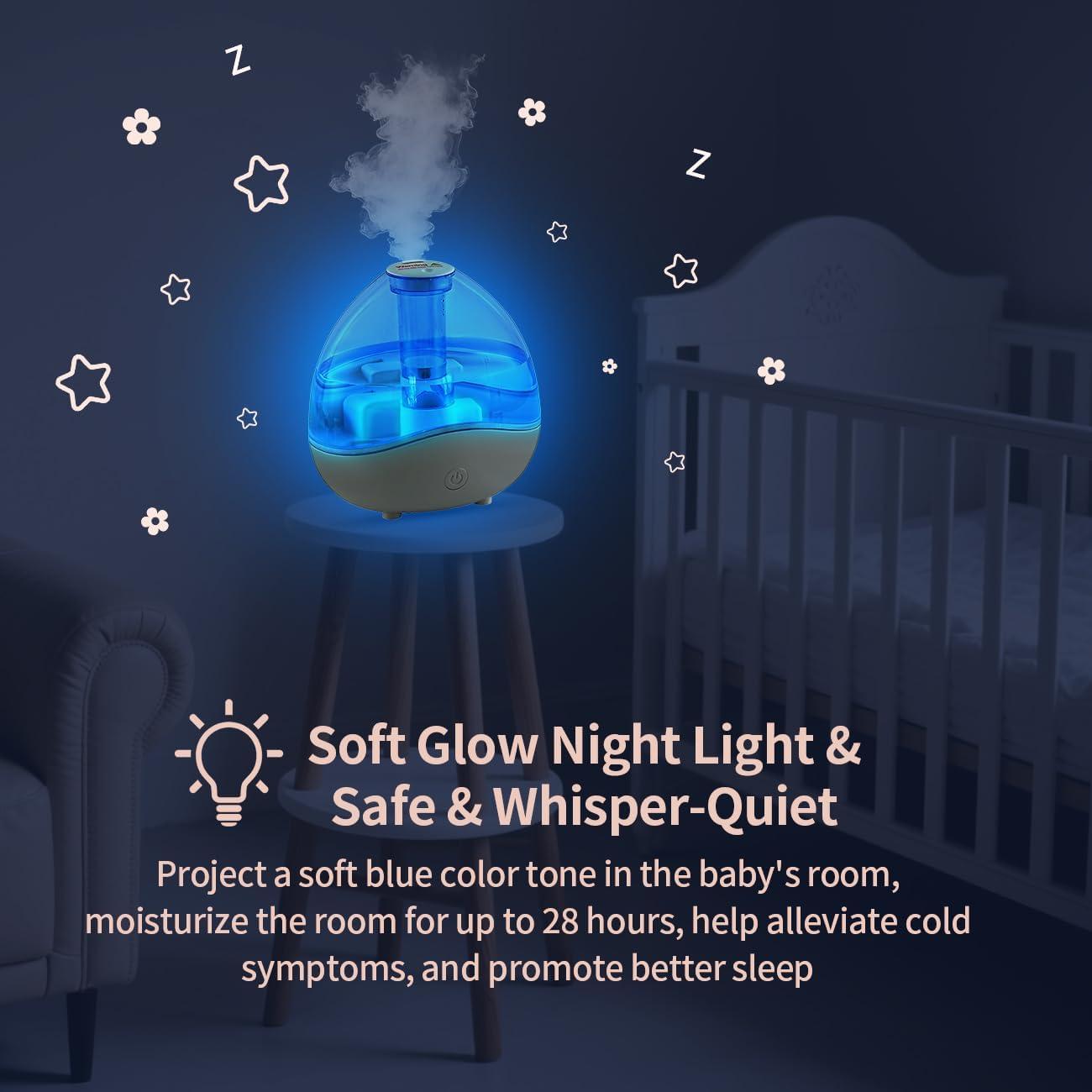 Humidificador ultrasónico Oidooin 1.5L con boquilla 360°