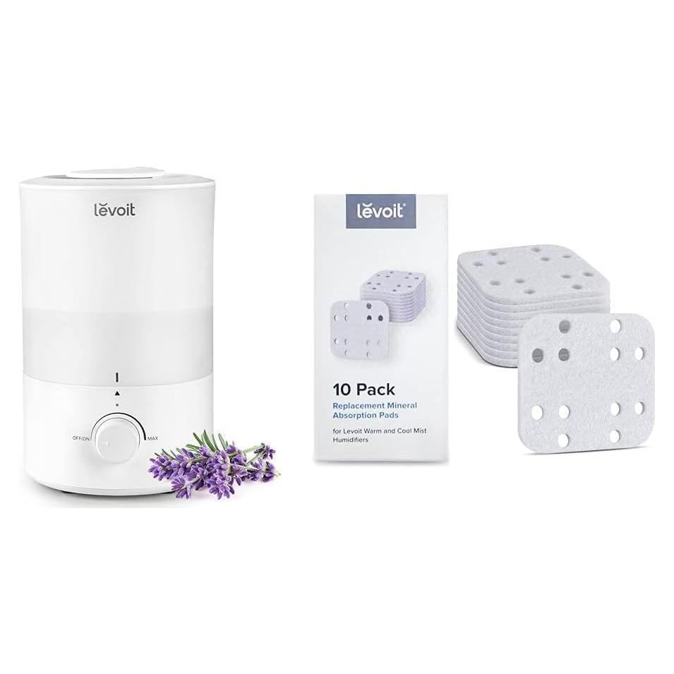 Humidificador LEVOIT 3L Silencioso Difusor Aceites Esenciales