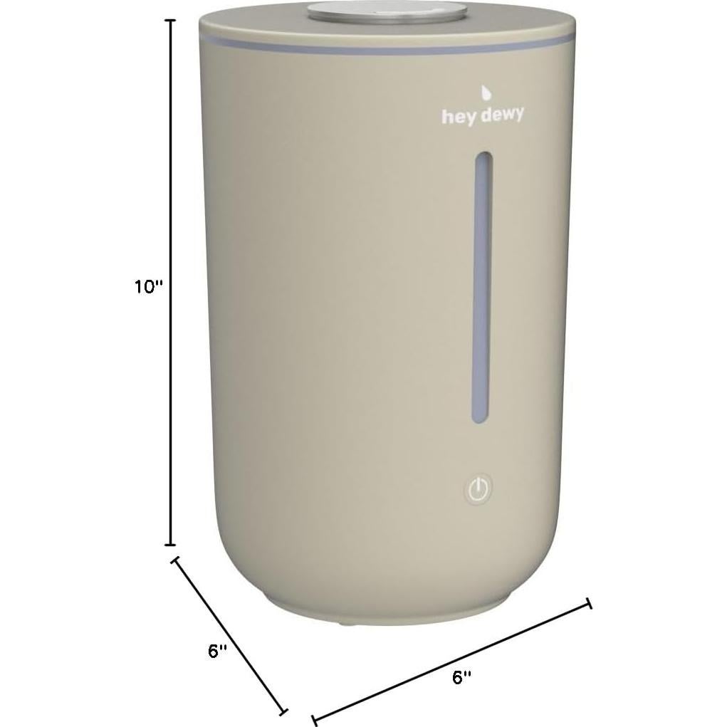 Humidificador Ultrasónico Hey Dewy - Niebla Fría 1.54L Arena