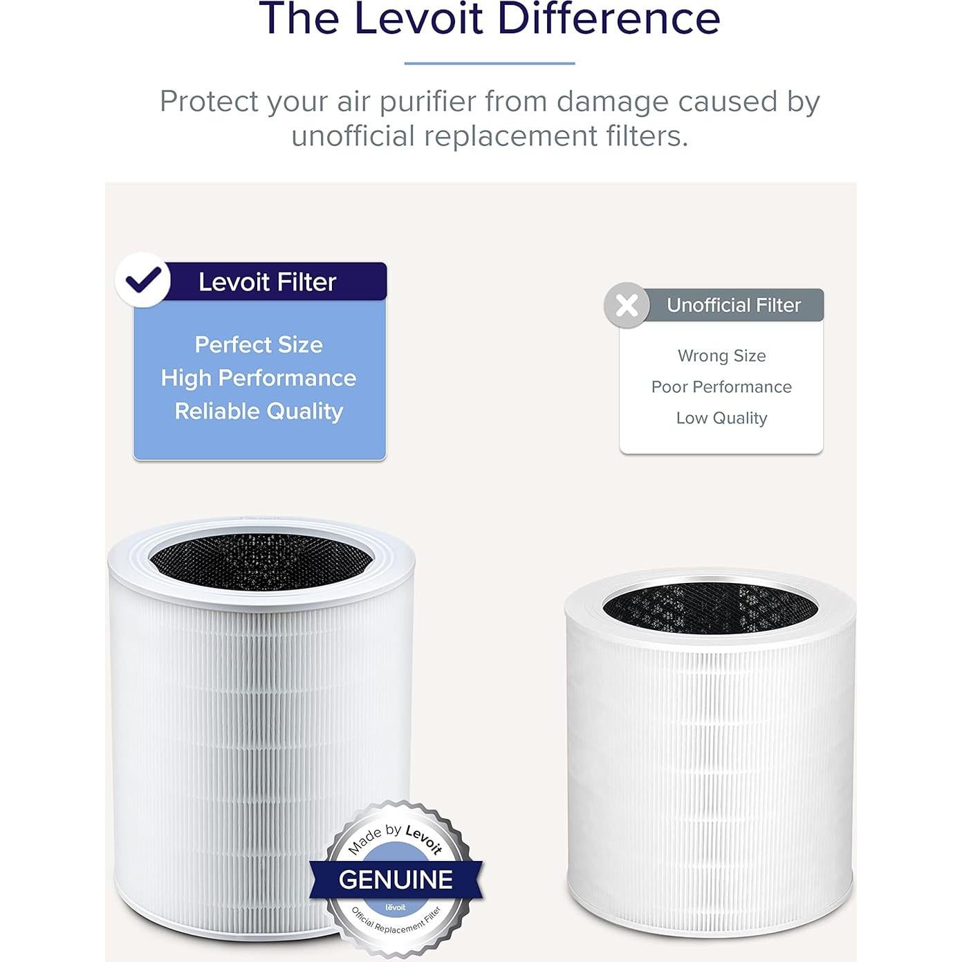 Humidificador LEVOIT Core 600S 4.5L Niebla Cálida y Fría