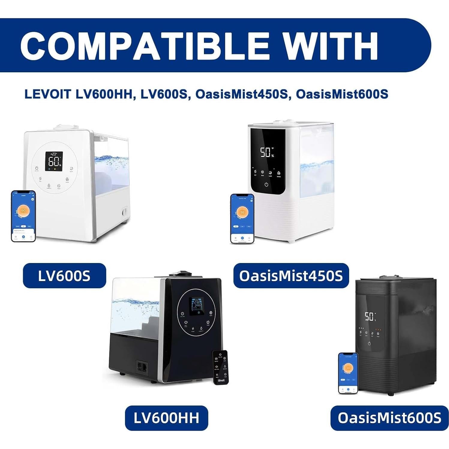 Filtros de Reemplazo para Humidificador ADDFRESH 20 Almohadillas