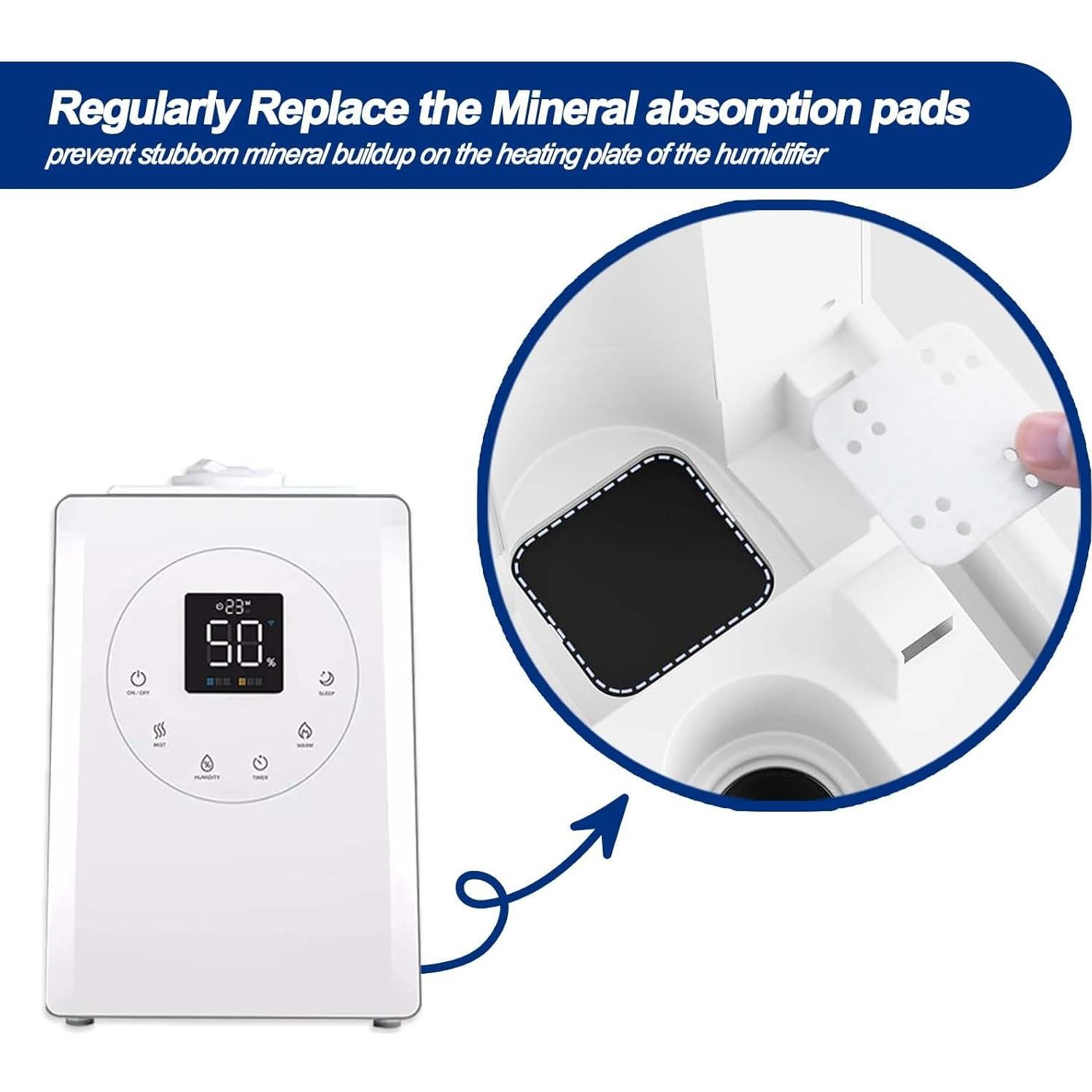 Filtros de Reemplazo para Humidificador ADDFRESH 20 Almohadillas