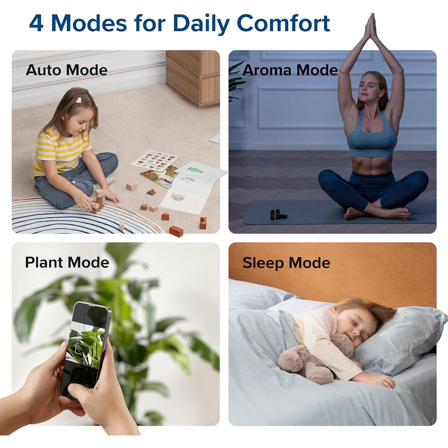 Humidificador LEVOIT OasisMist 1000S 10L + Purificador Vital 100S-P