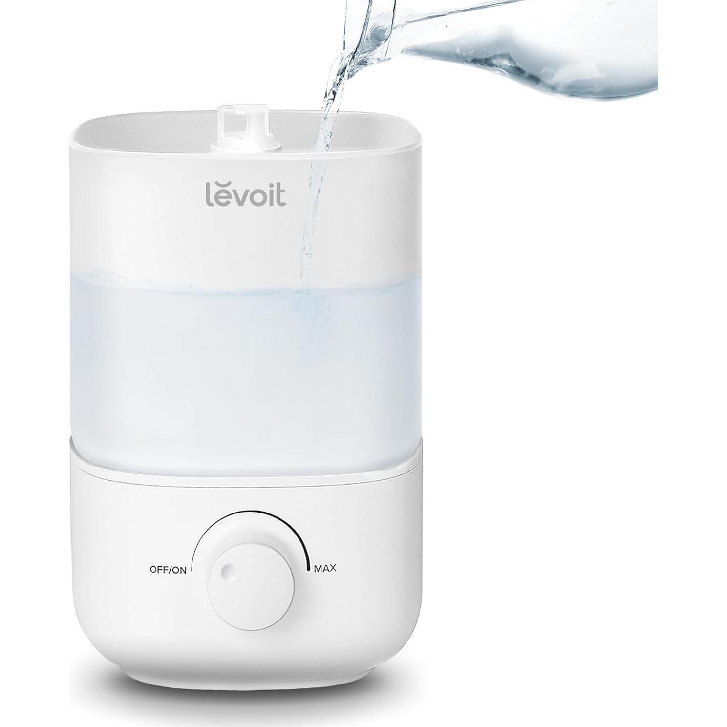 Humidificadores LEVOIT OasisMist 4.5L y Classic 2.5L Silenciosos