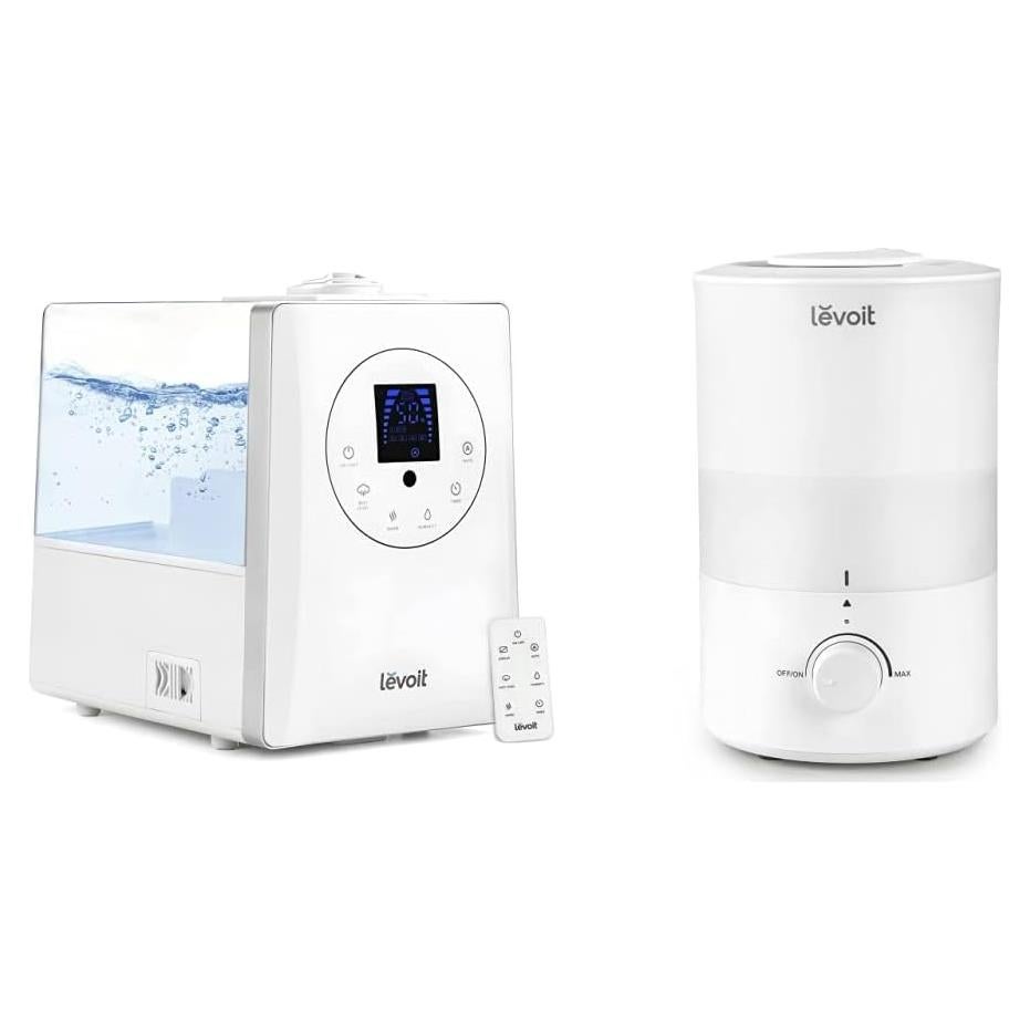 Humidificador ultrasónico LEVOIT 6L y 3L con difusor de aceites