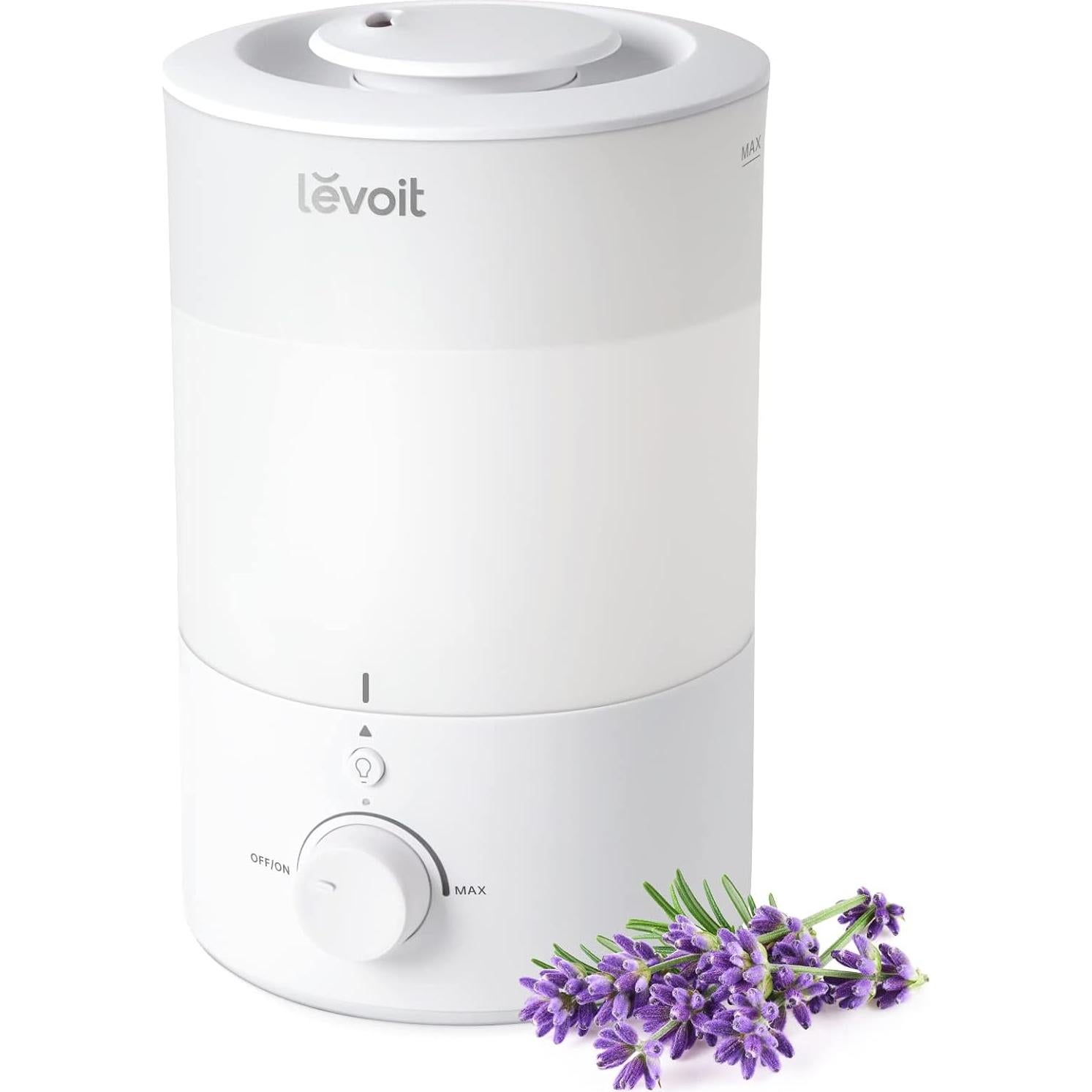 Humidificador ultrasónico LEVOIT 6L y 3L con difusor de aceites