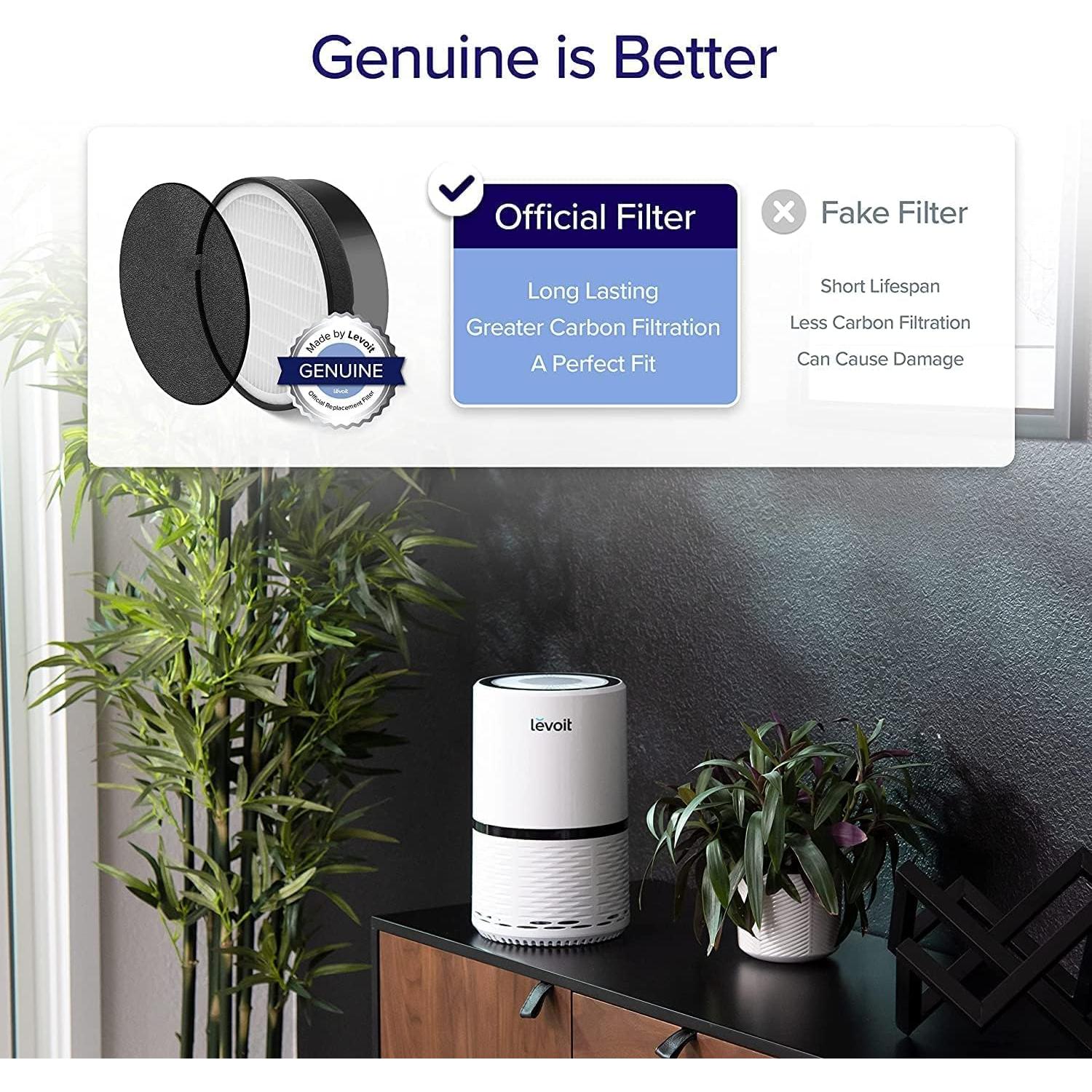 Humidificador LEVOIT 6L para Dormitorio Automático Gris