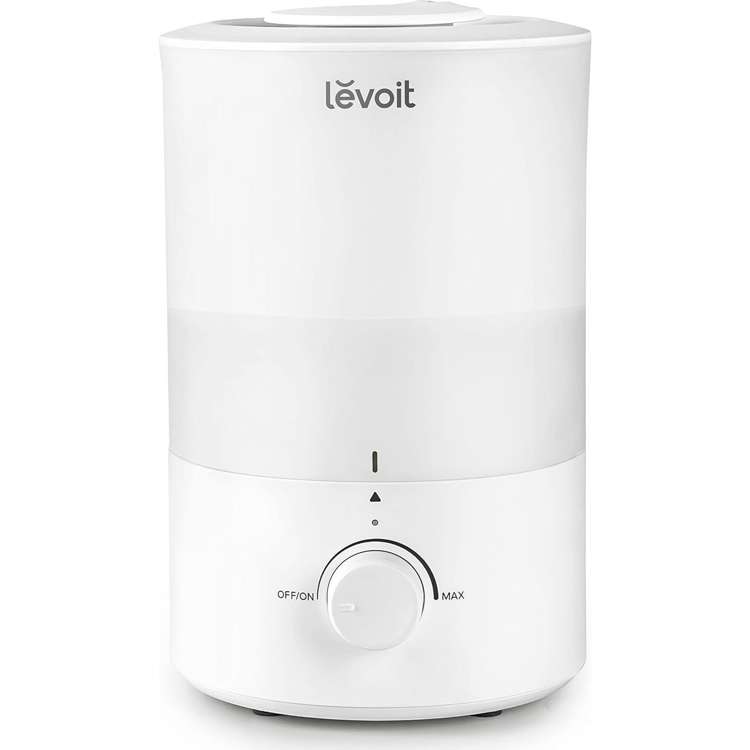 Humidificador LEVOIT 3L para dormitorio, difusor de aceite 2 en 1