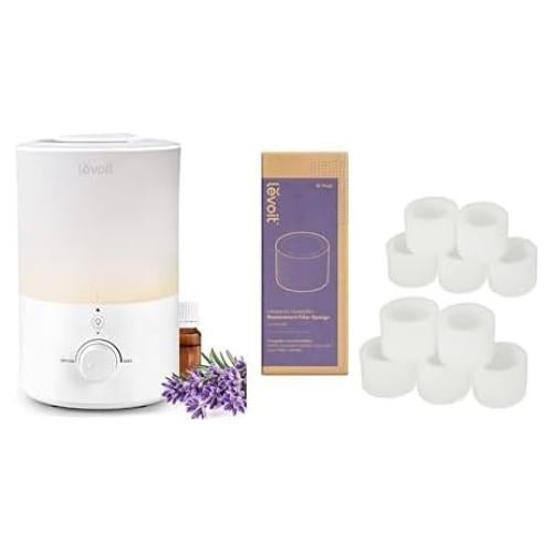 Humidificador Ultrasonido LEVOIT Classic160 con Luz Nocturna y 10 Filtros