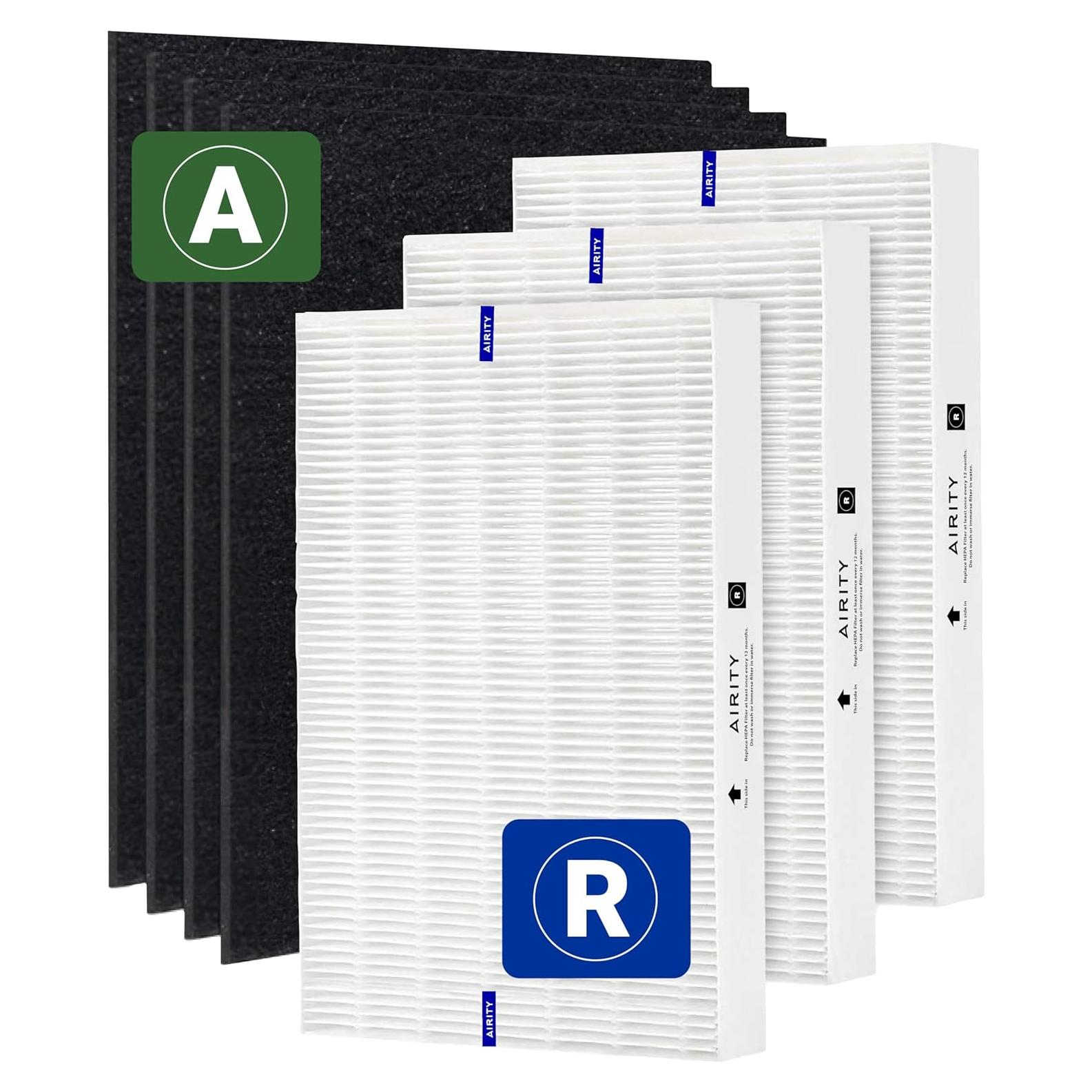 Reemplazo Filtros HEPA Airity HPA300 - 3 HEPA + 4 Prefiltros