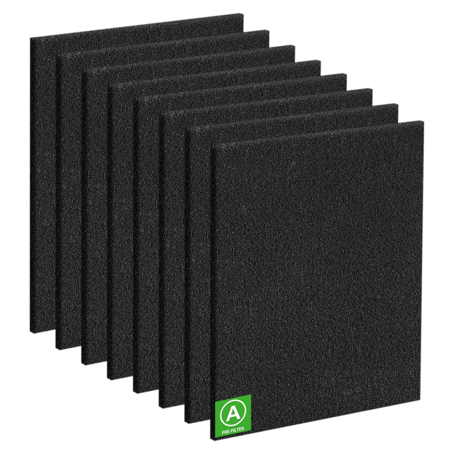 Paquete de 8 Filtros Pre HPA300 A Isinlive para Purificador Honeywell