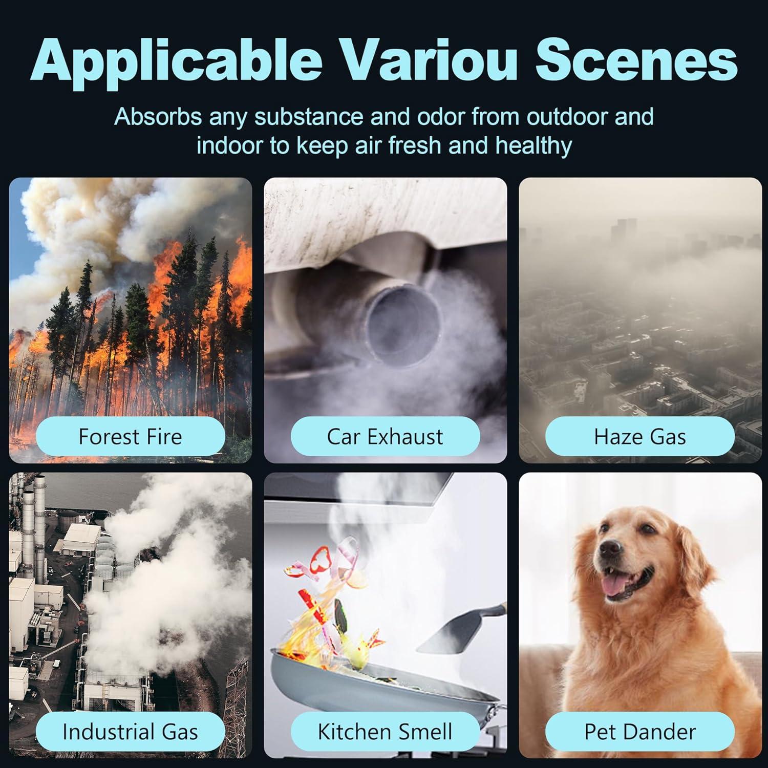 Filtro HEPA HPA300 PETOX para Purificadores Honeywell - 6 HEPA R + 8 Pre-Filtros