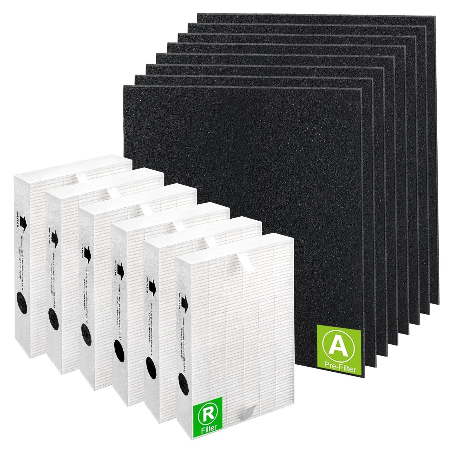 Filtro HEPA HPA300 Blutoget 6 Piezas + 8 Filtros Carbono