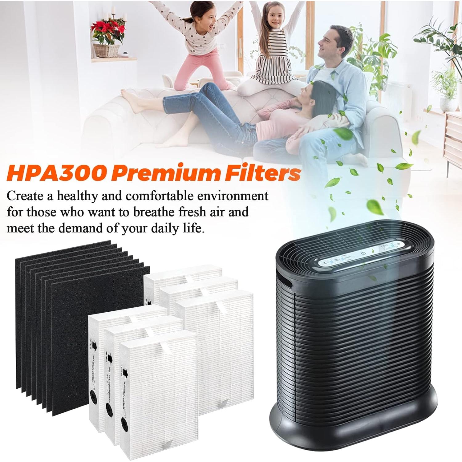 Filtro HEPA HPA300 Blutoget 6 Piezas + 8 Filtros Carbono