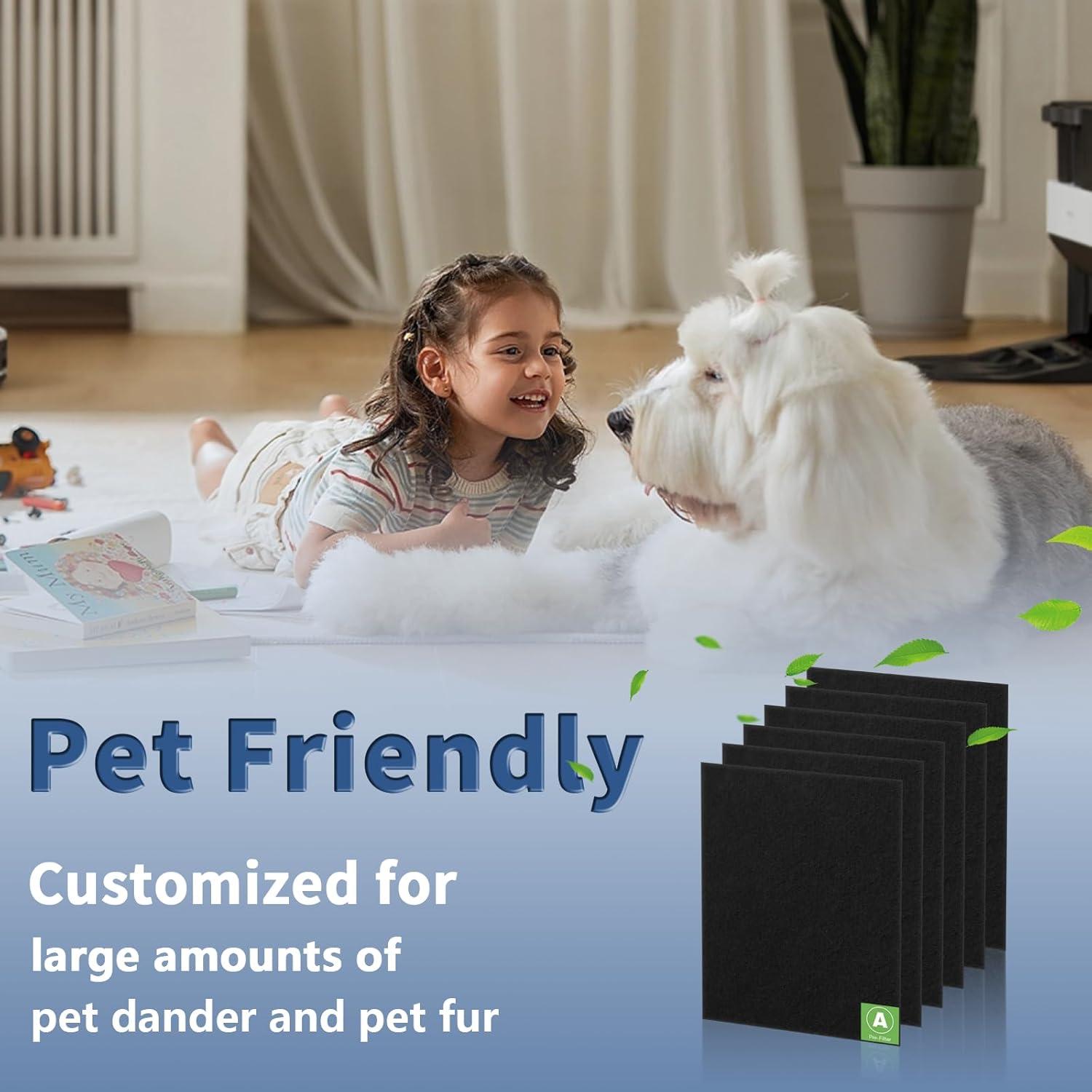 Filtro Pre A HRF-A300 Funmit para Purificador de Aire Honeywell - Paquete de 6