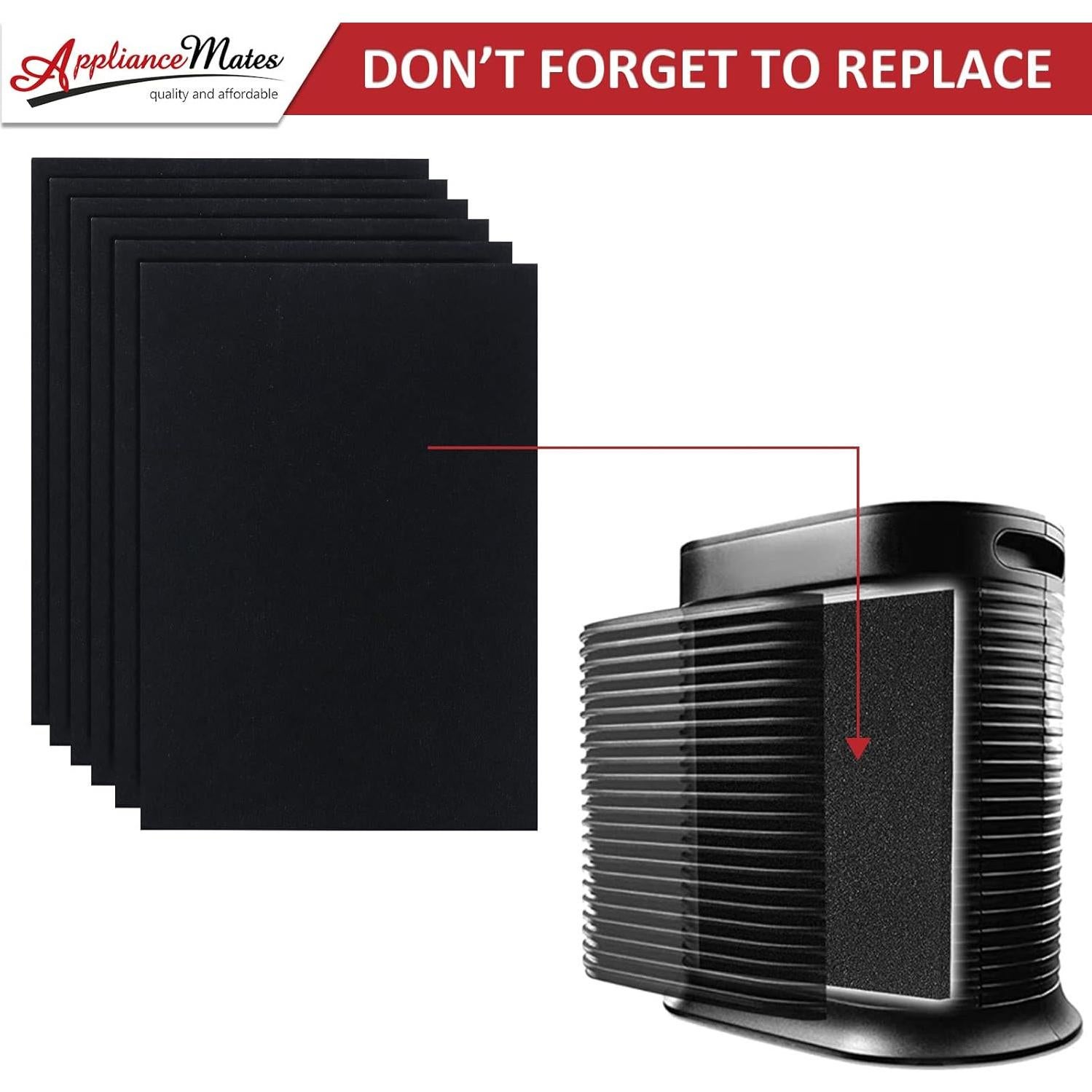 Filtro Pre HRF-A300 para Purificador de Aire Honeywell - 6 Piezas