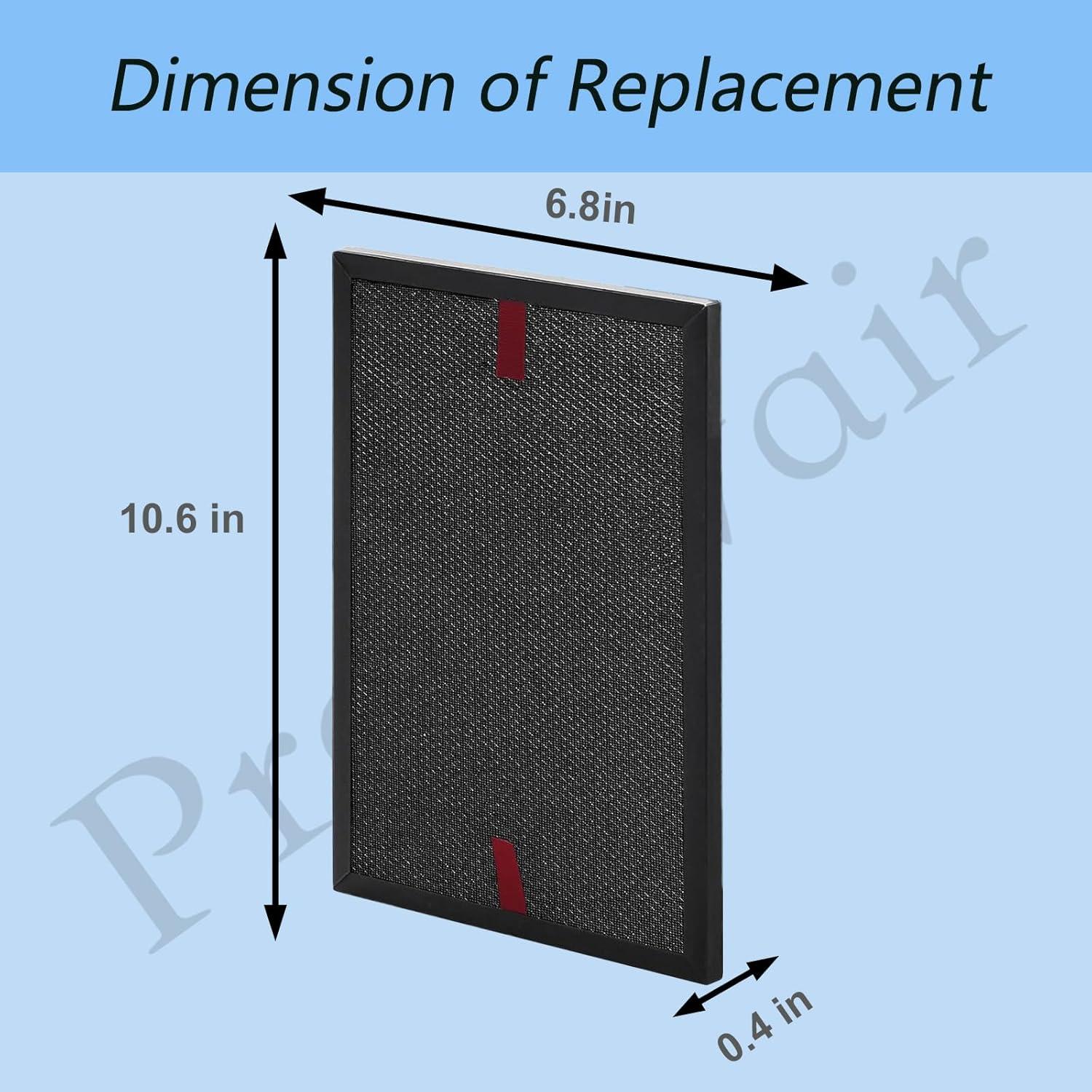 Filtro de Carbón Activado Prestivair PRHRFSC1 Paquete de 3