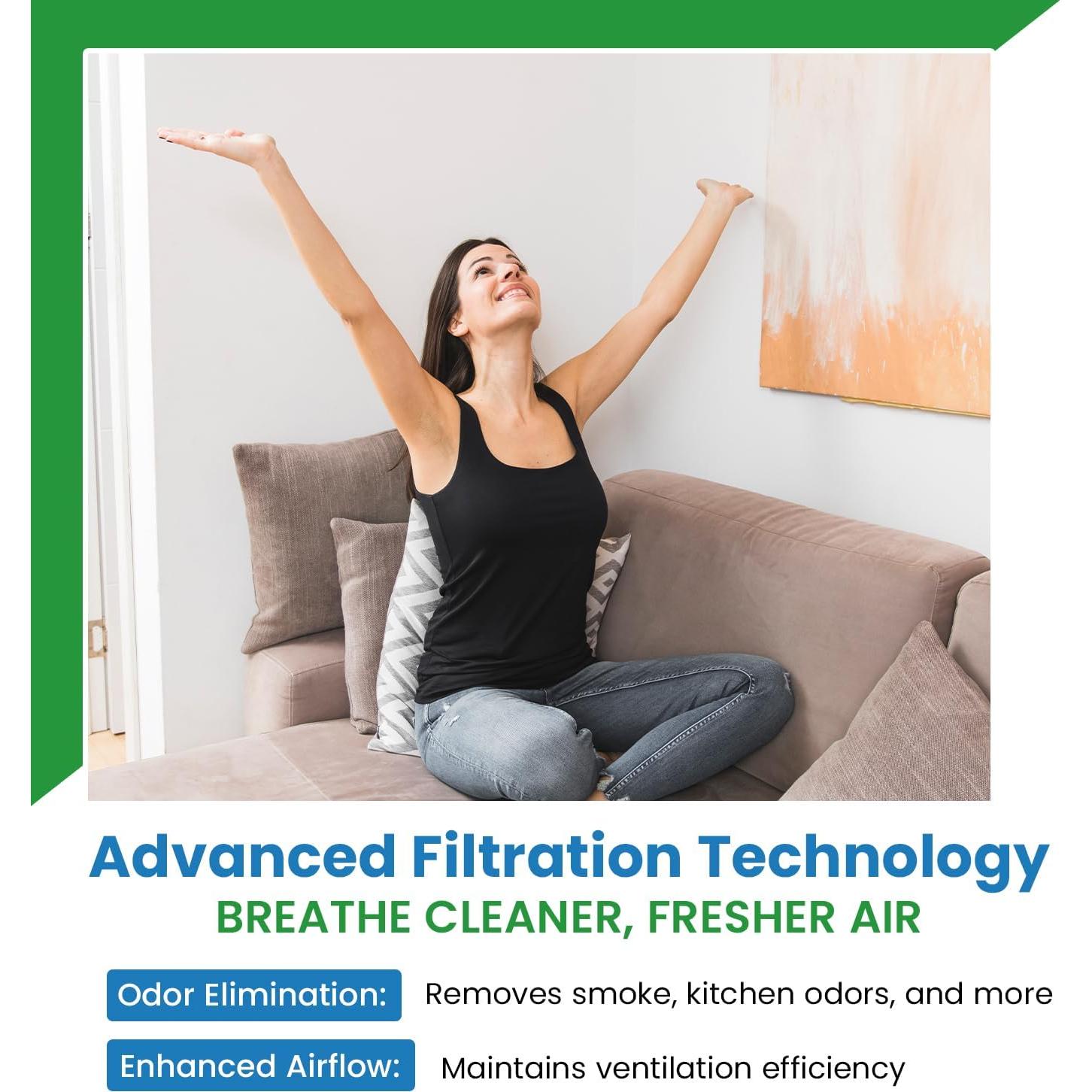 Filtros de Carbono Activado Filter Everything HPA300 - Paquete de 6