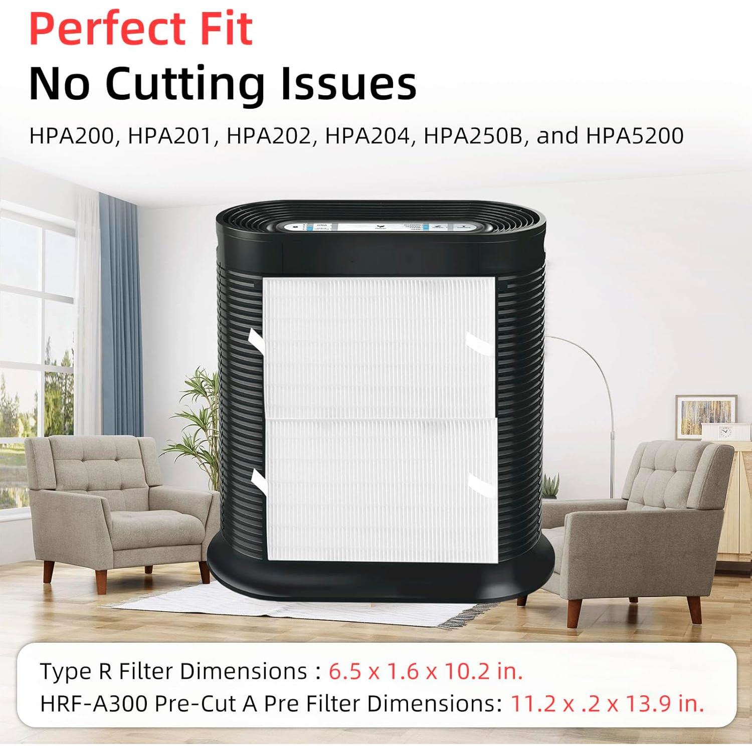 Filtros de Reemplazo APPLIANCEMATES HRF-R2 para Honeywell HPA200