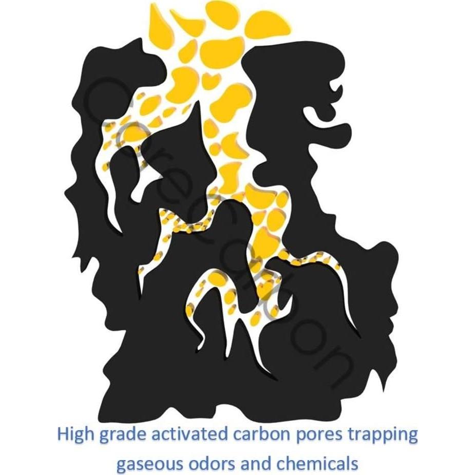 Paquete de 4 Filtros Preliminares CoreCarbon para Purificadores Honeywell