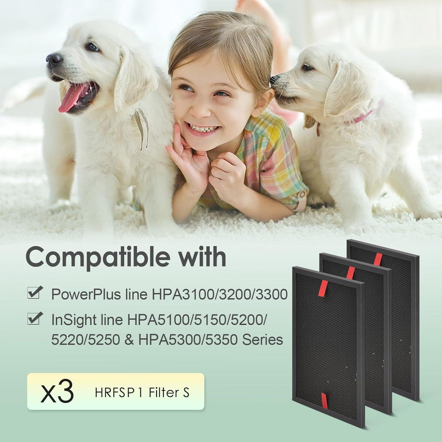 Filtro de Carbono para Mascotas HSIAMEN S - Paquete de 3