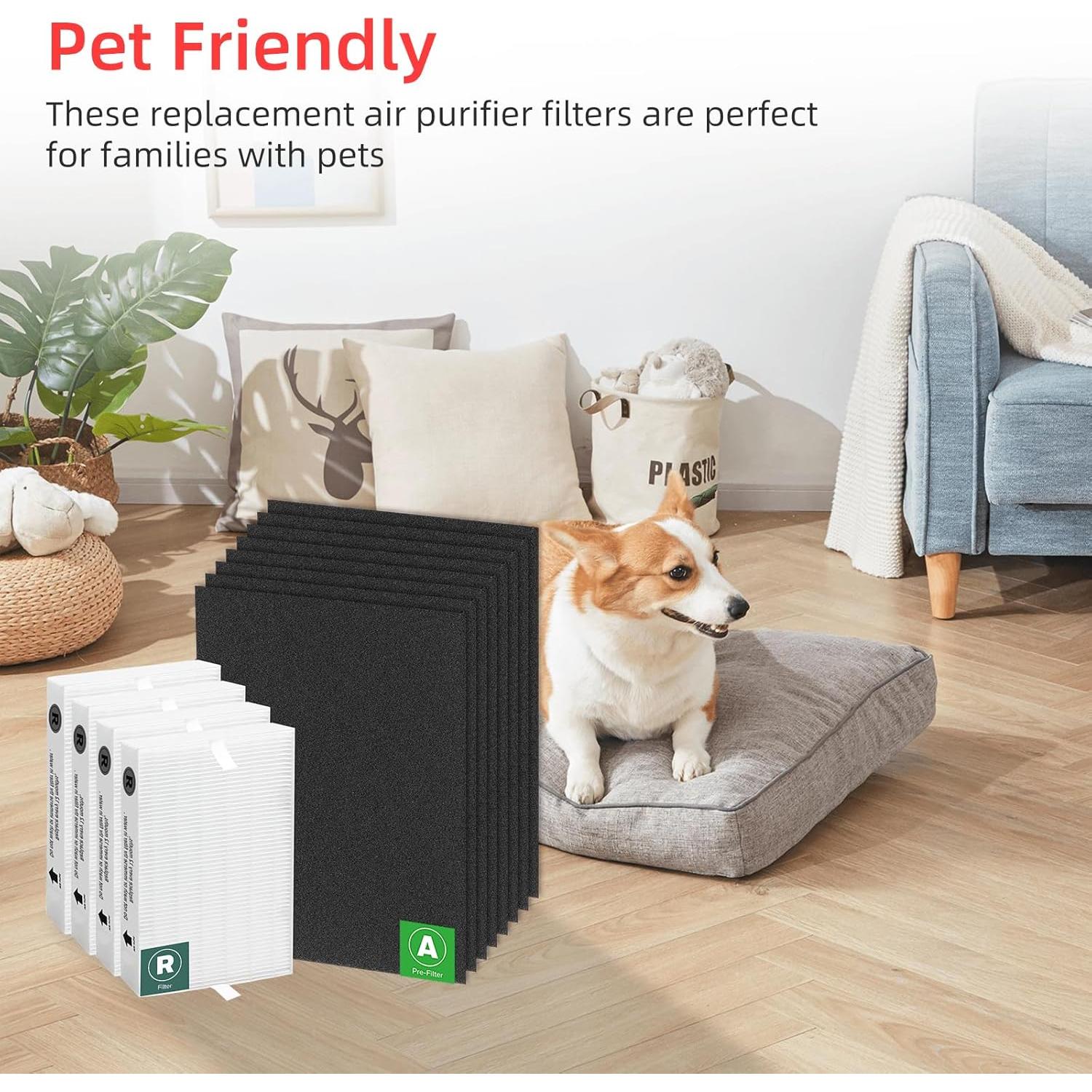 Filtros de Reemplazo HEPA APPLIANCEMATES HPA100 para Honeywell