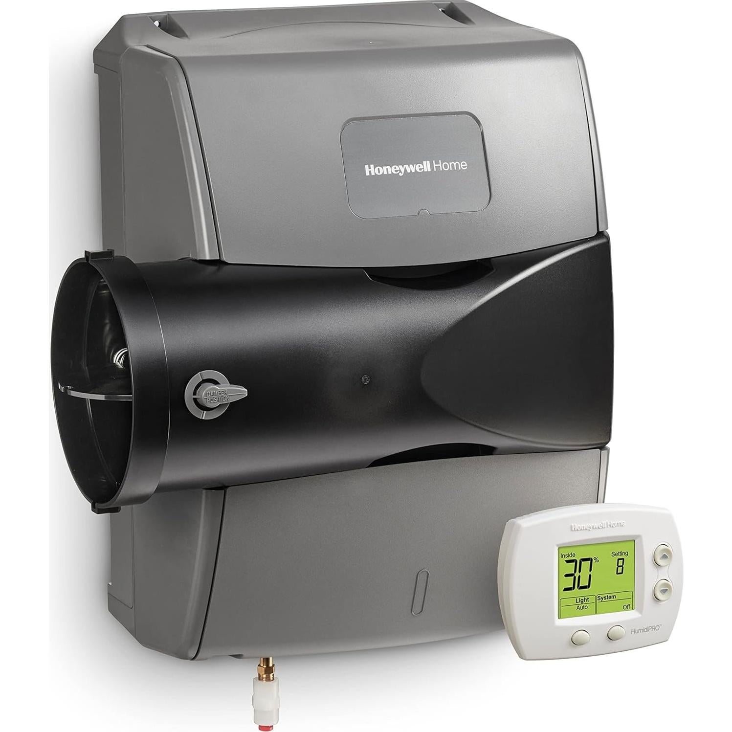 Humidificador de toda la casa Honeywell HE400A con humidistato