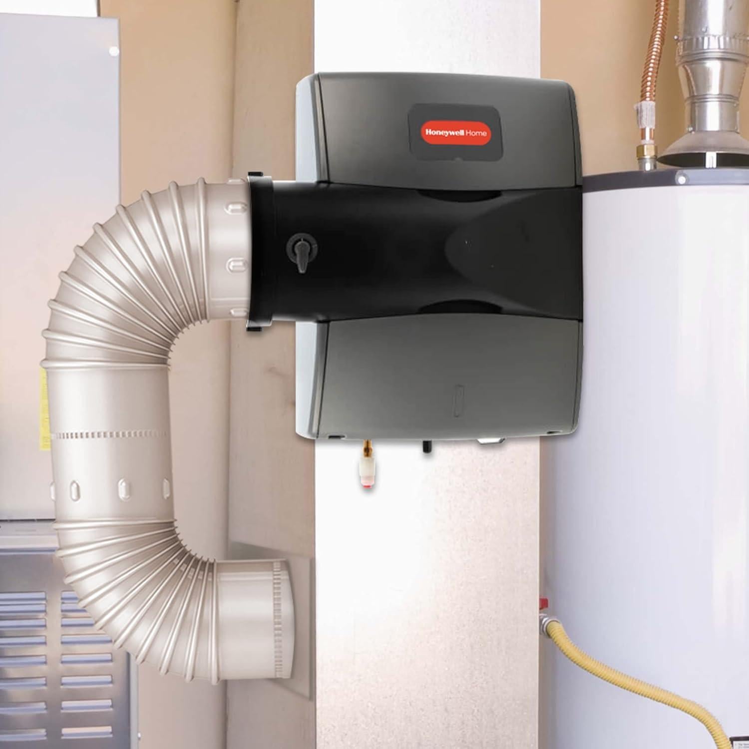 Humidificador de toda la casa Honeywell HE400A con humidistato