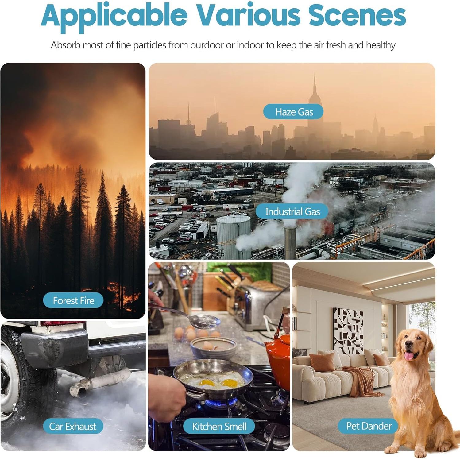 Filtro de Carbono Elnuliros HPA300 para Purificador Honeywell
