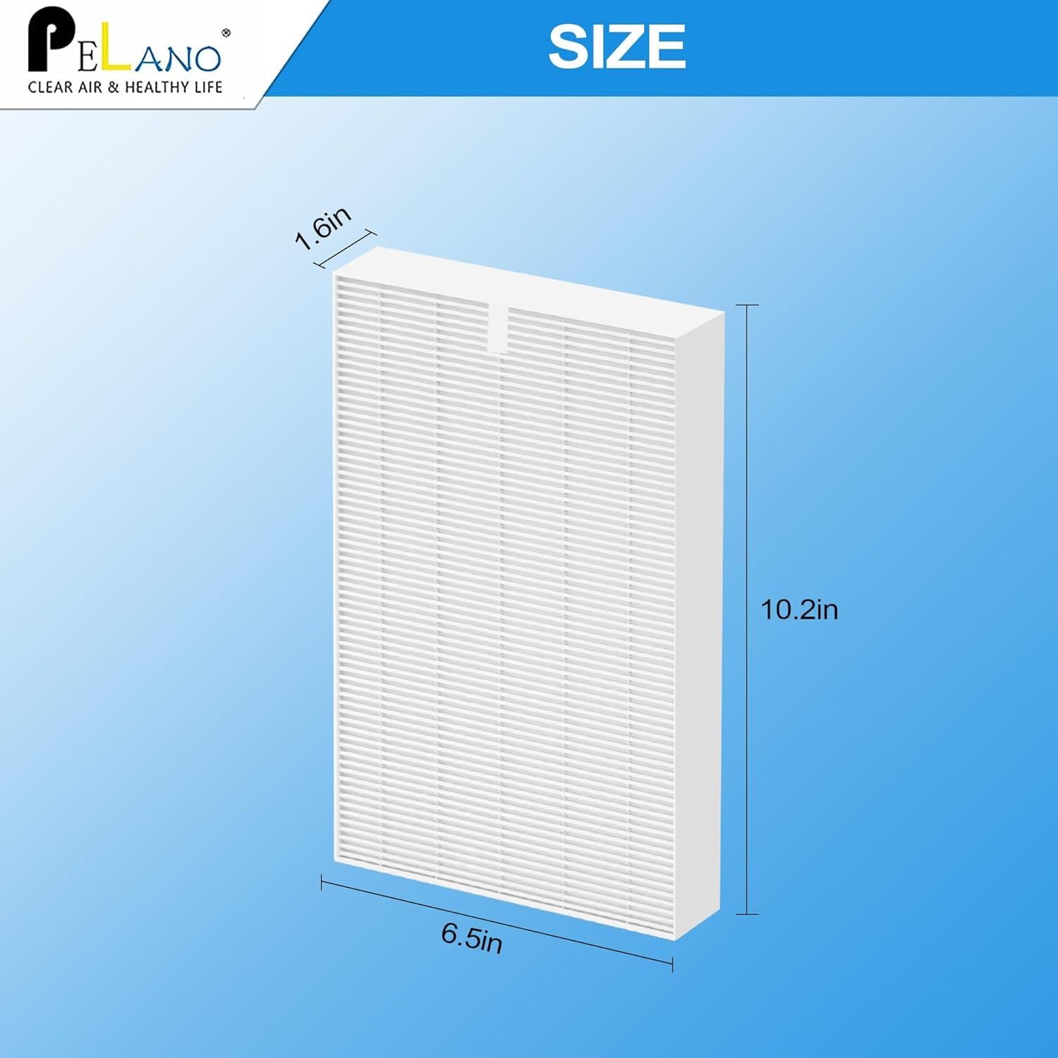 Filtros de Reemplazo HPA300 R Pelano - Paquete de 6 Filtros HEPA