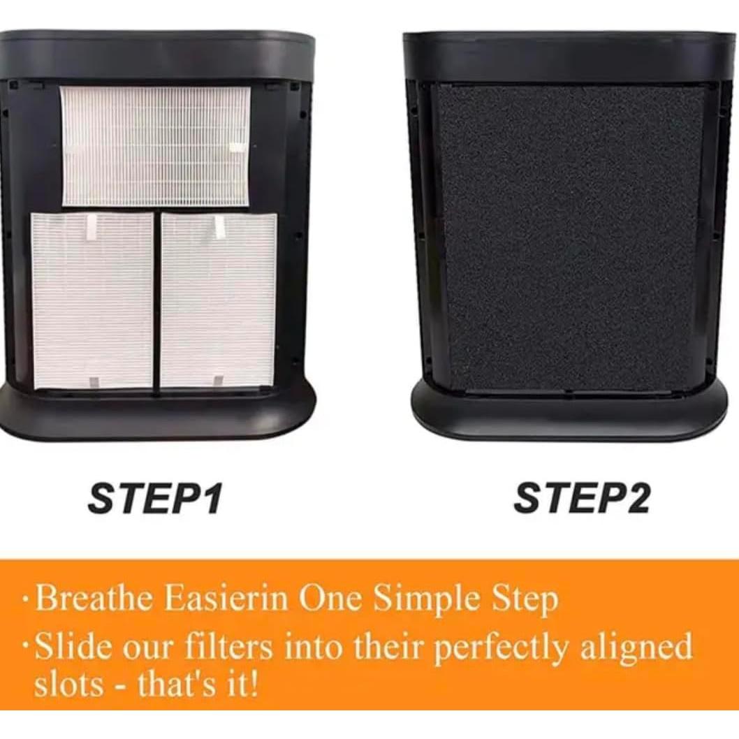 Paquete de 3 Filtros HEPA R Honeywell HPA300 Compatible
