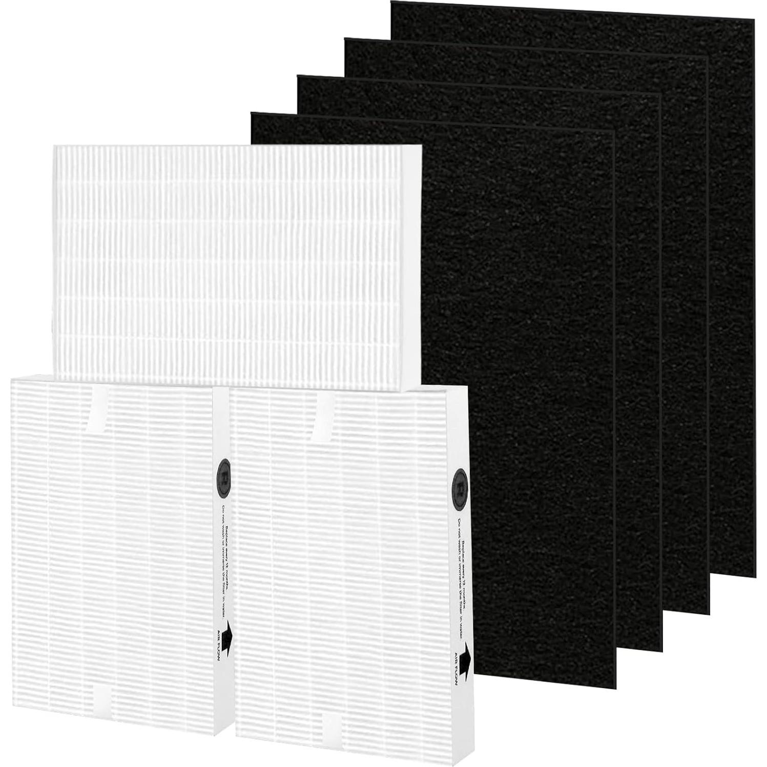 Filtros HEPA y Carbono Activado Fetechmate para Purificador Honeywell HPA300