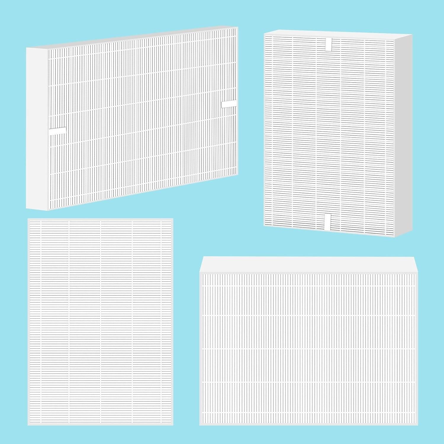Paquete de 6 Filtros HEPA Laukowind para Purificadores Honeywell HPA300 HPA200 HPA100
